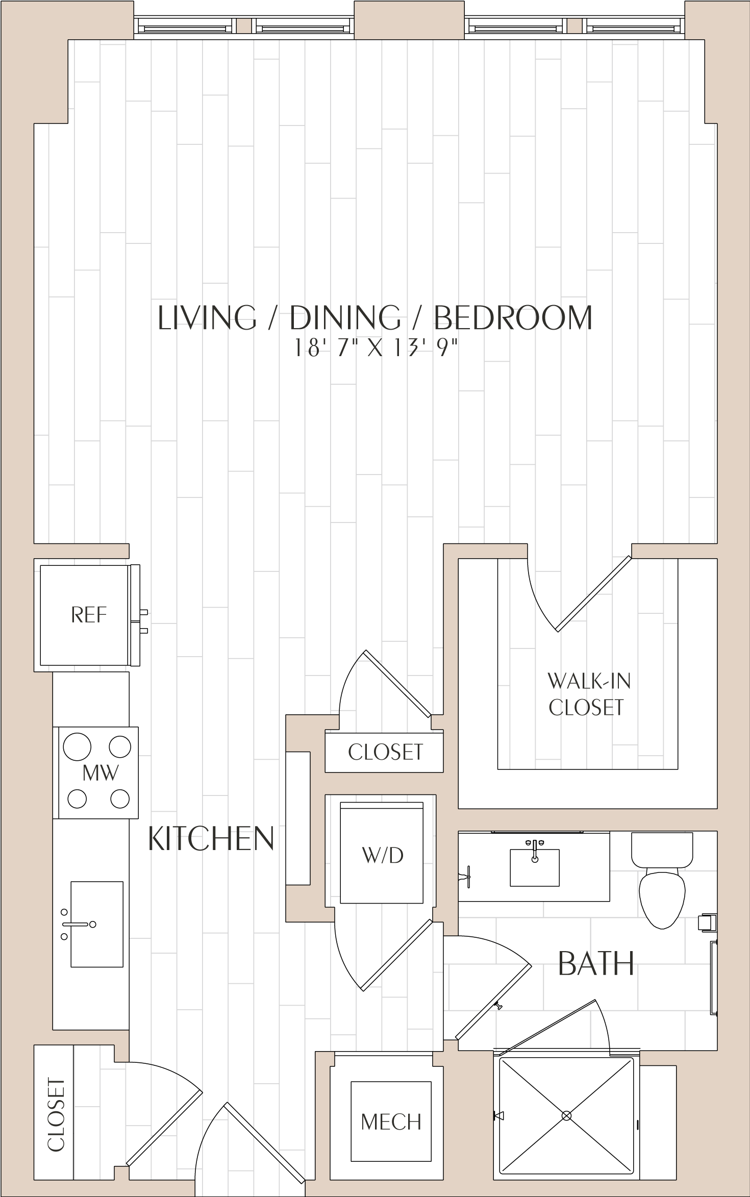 Floor Plan Image of Apartment Apt 0208