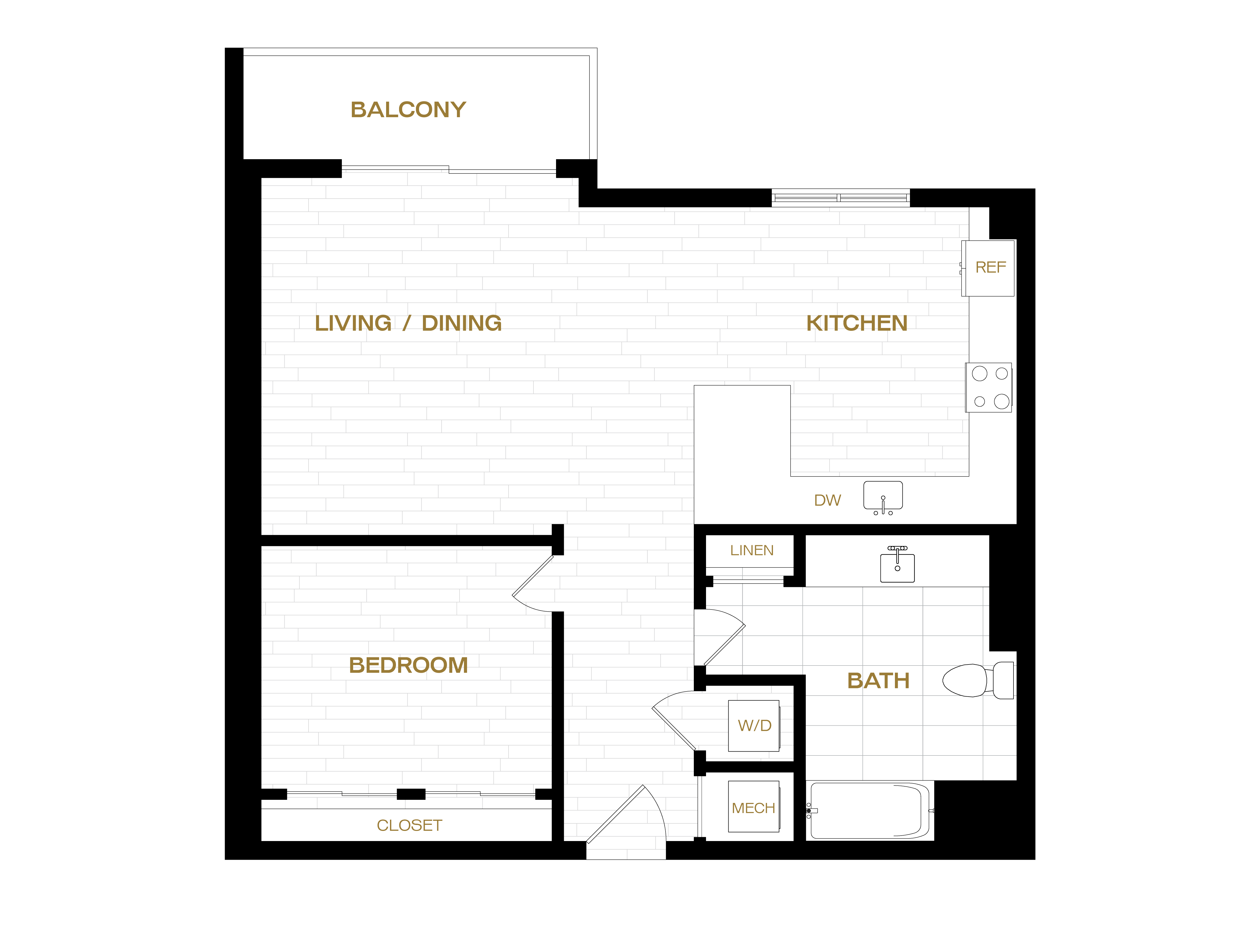 Floor Plan Image of Apartment Apt 2108