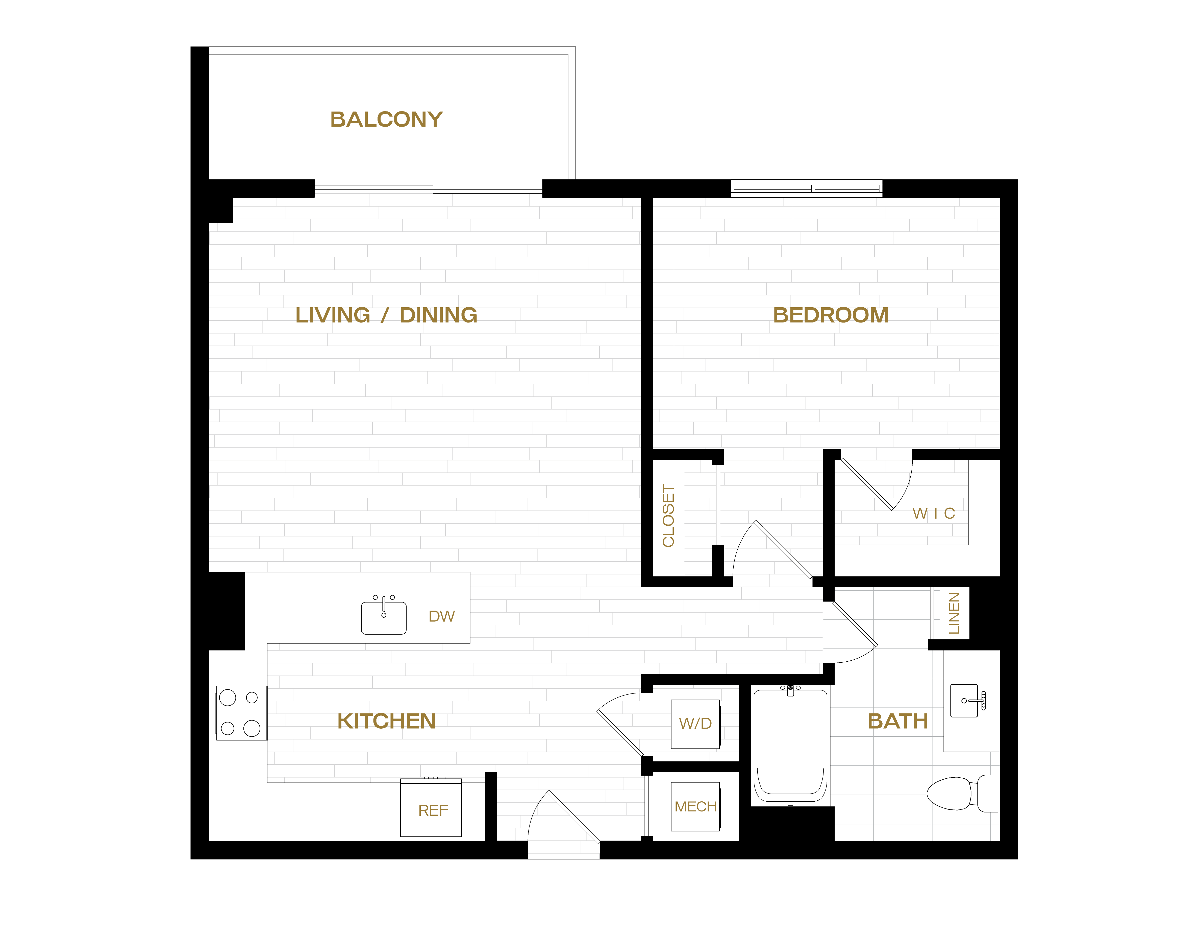 Floor Plan Image of Apartment Apt 2012