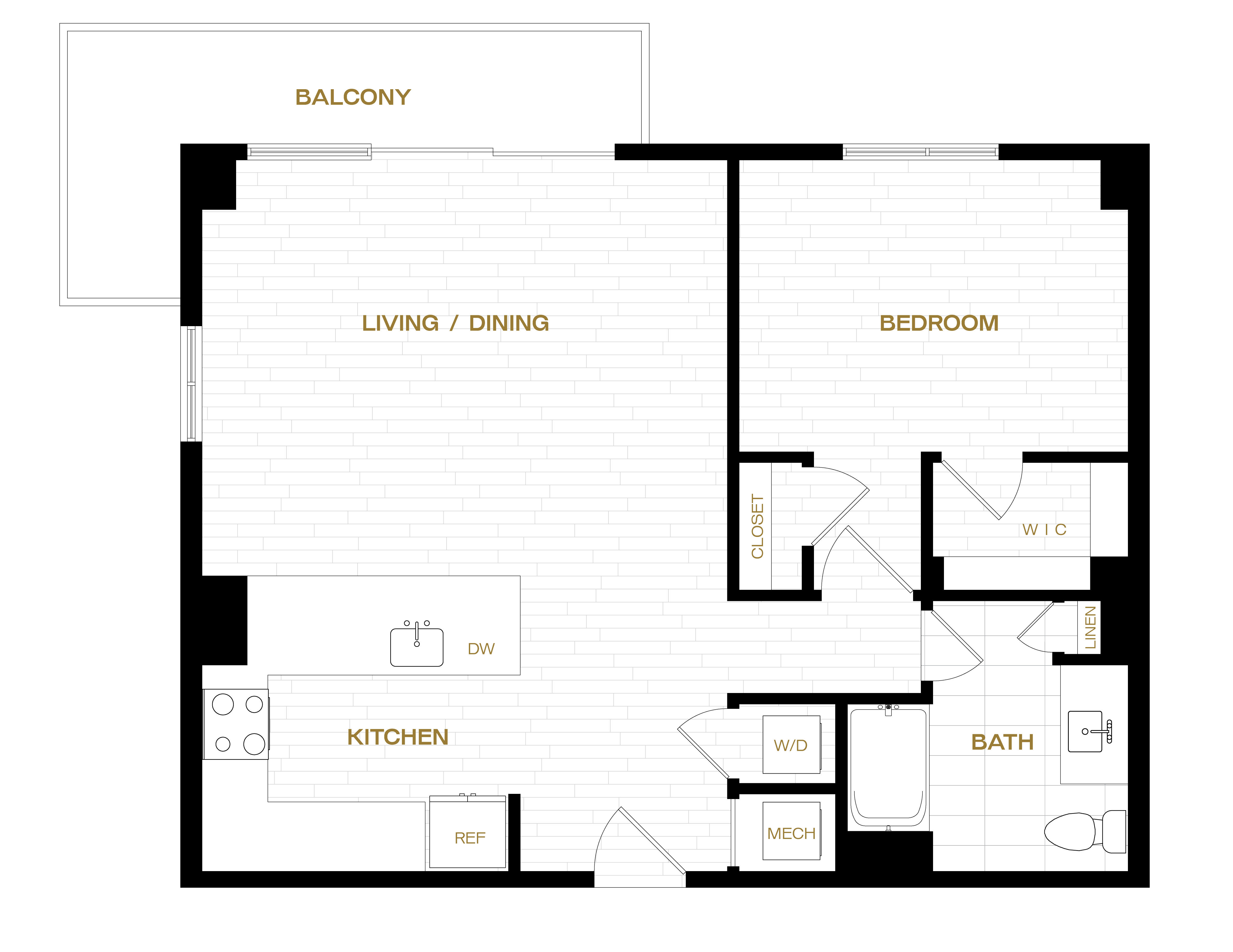 Floor Plan Image of Apartment Apt 1516