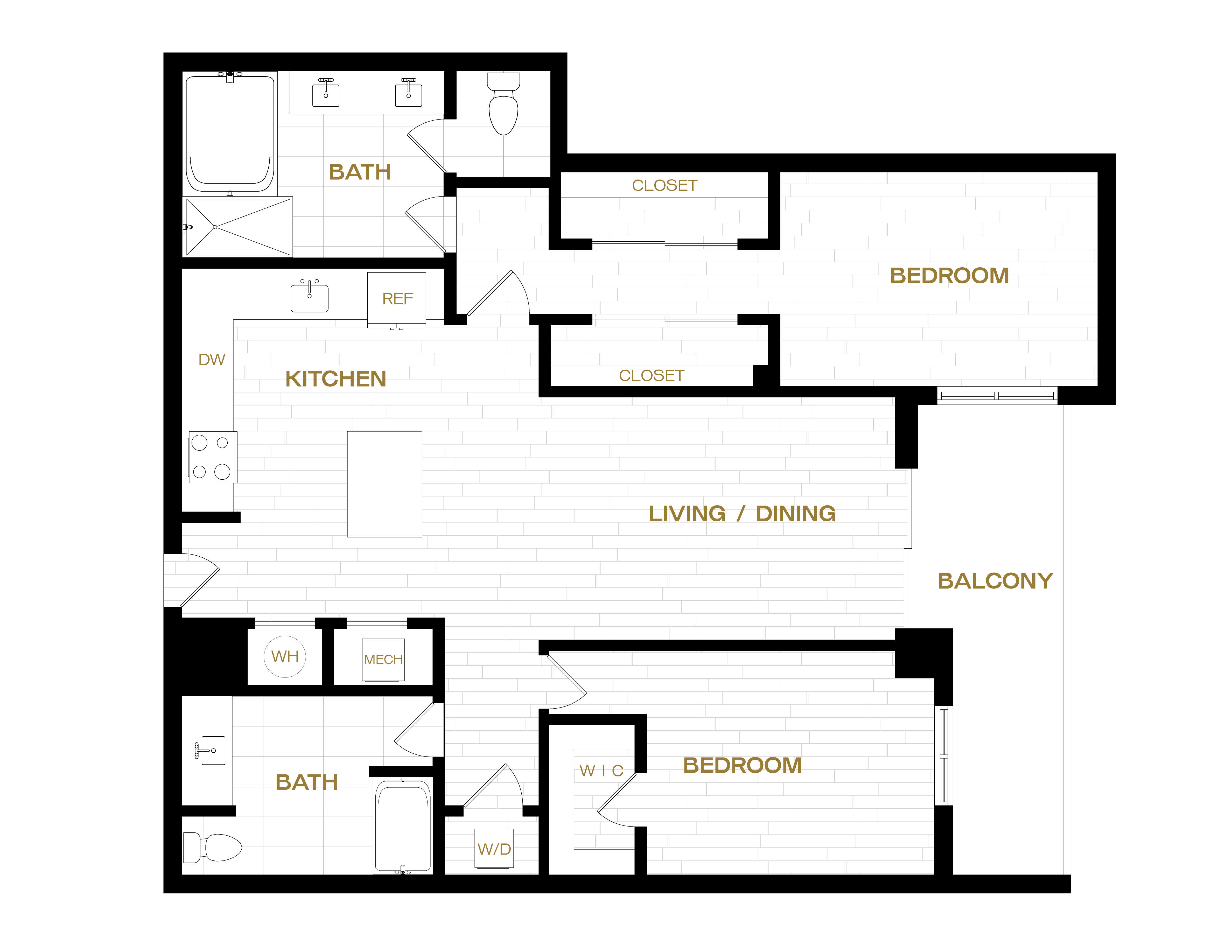 Floor Plan Image of Apartment Apt 2018