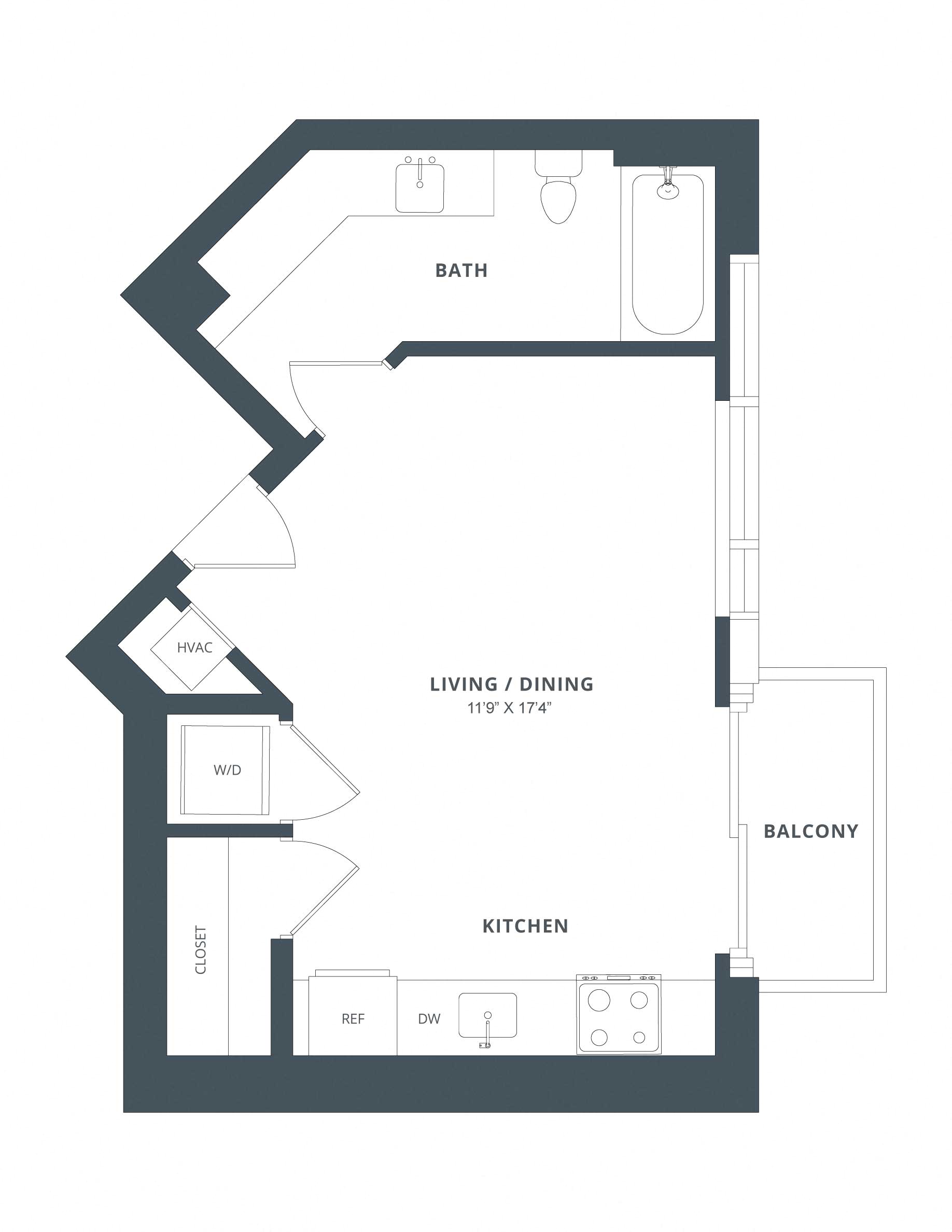 Floor Plan Image of Apartment Apt 0301