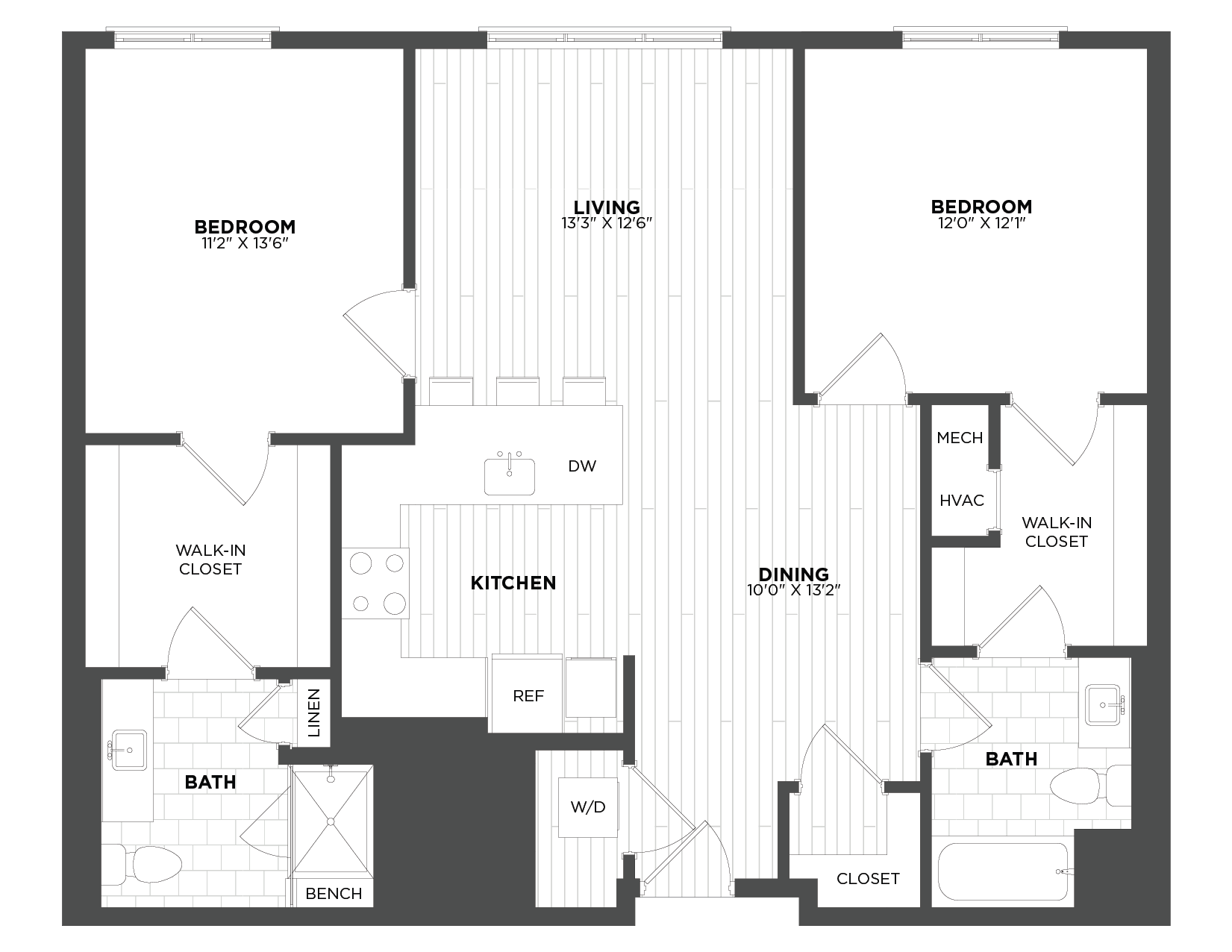 Floorplan image of Apt 315