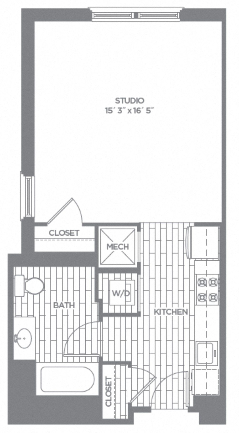 Floor Plan Image of Apartment Apt 115-1