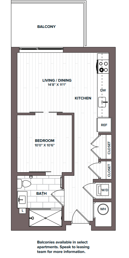 floorplan image of apartment 513