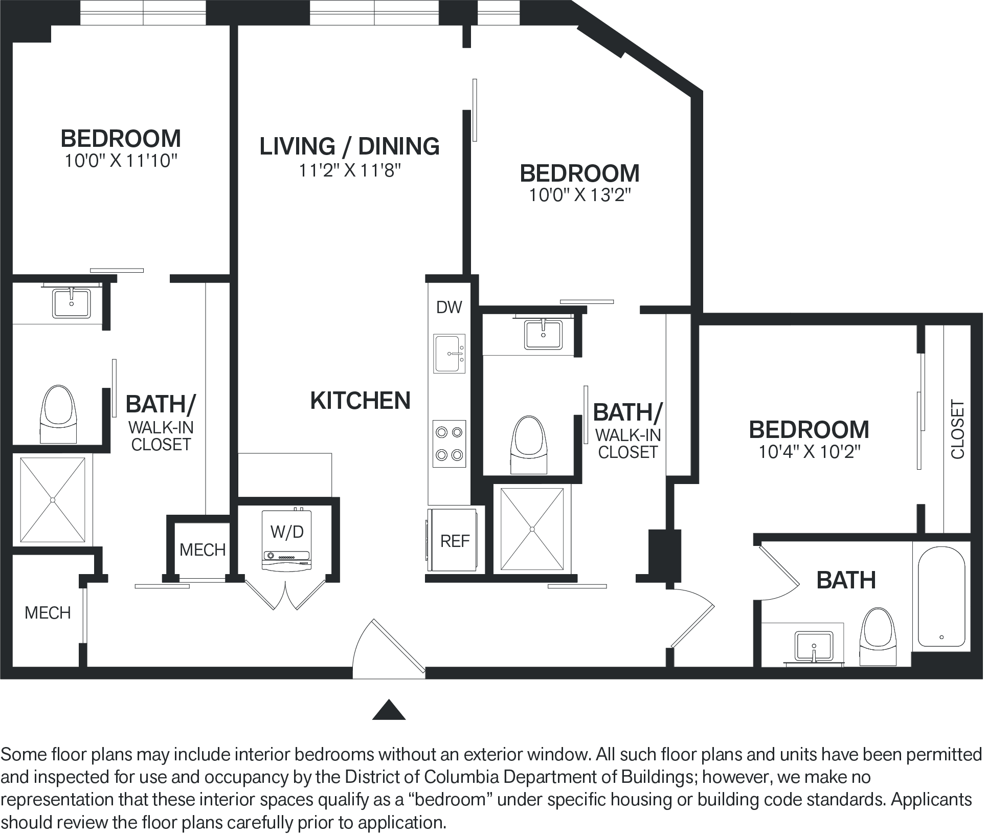 Floor Plan Image of Apartment Apt 0705