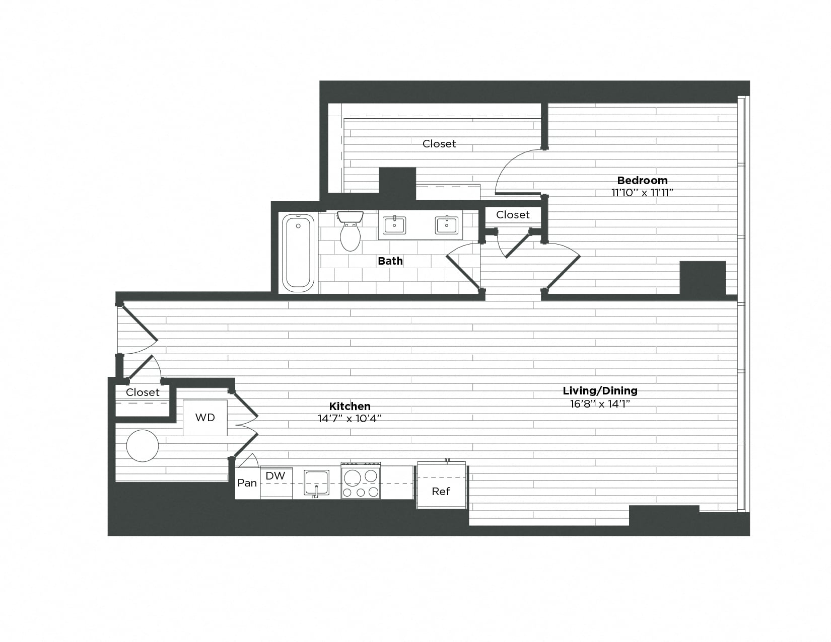 Apartment 0903 floorplan