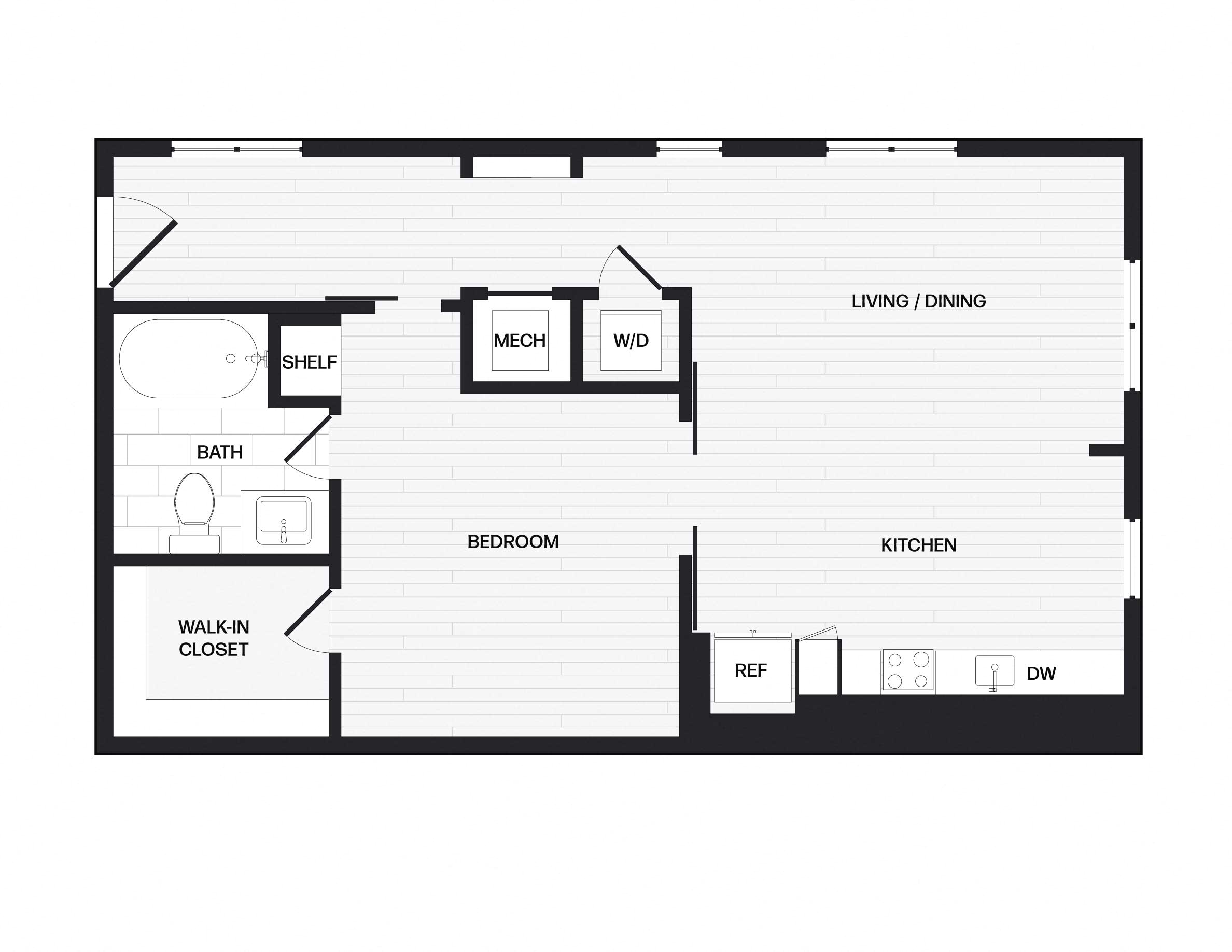 Apartment 125 floorplan