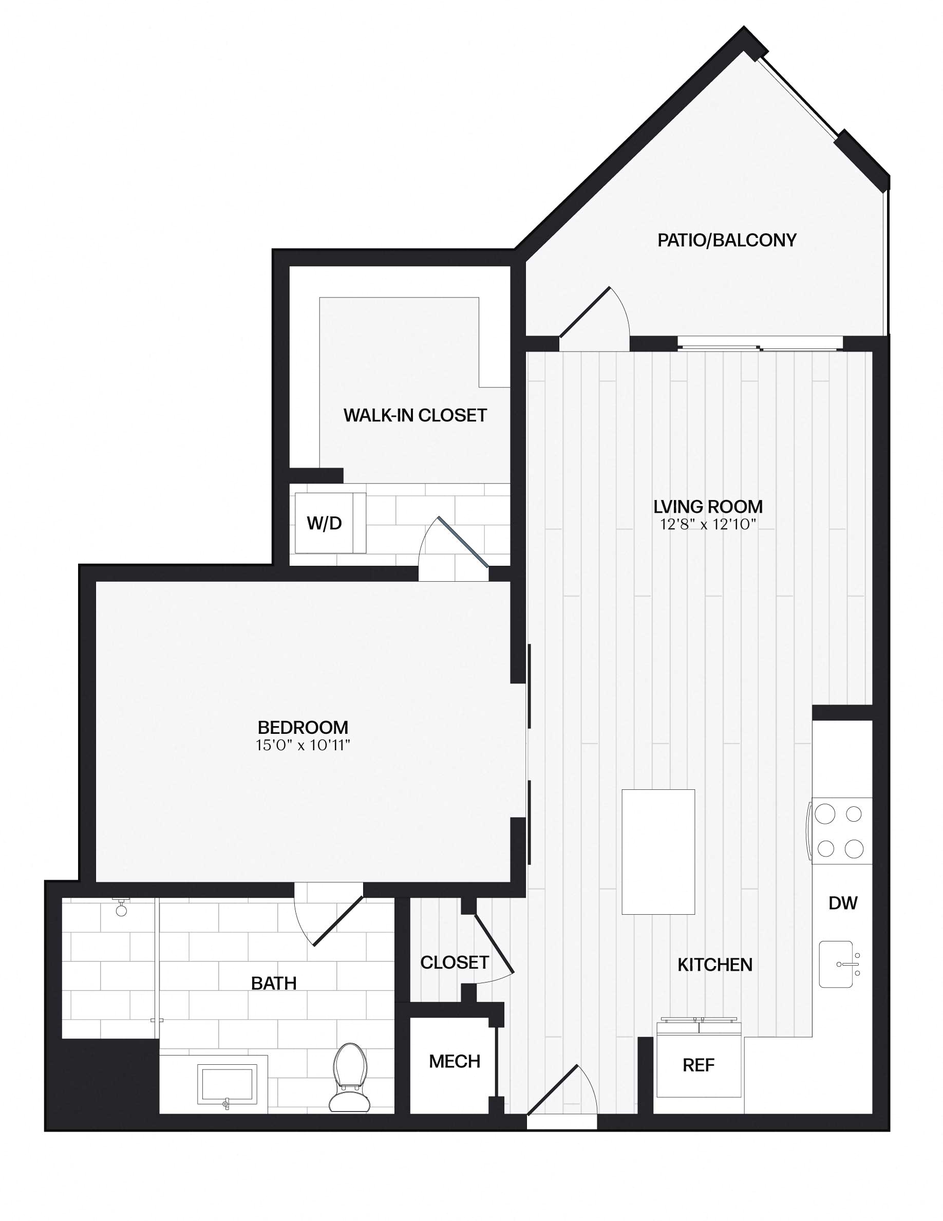 Apartment 125 floorplan