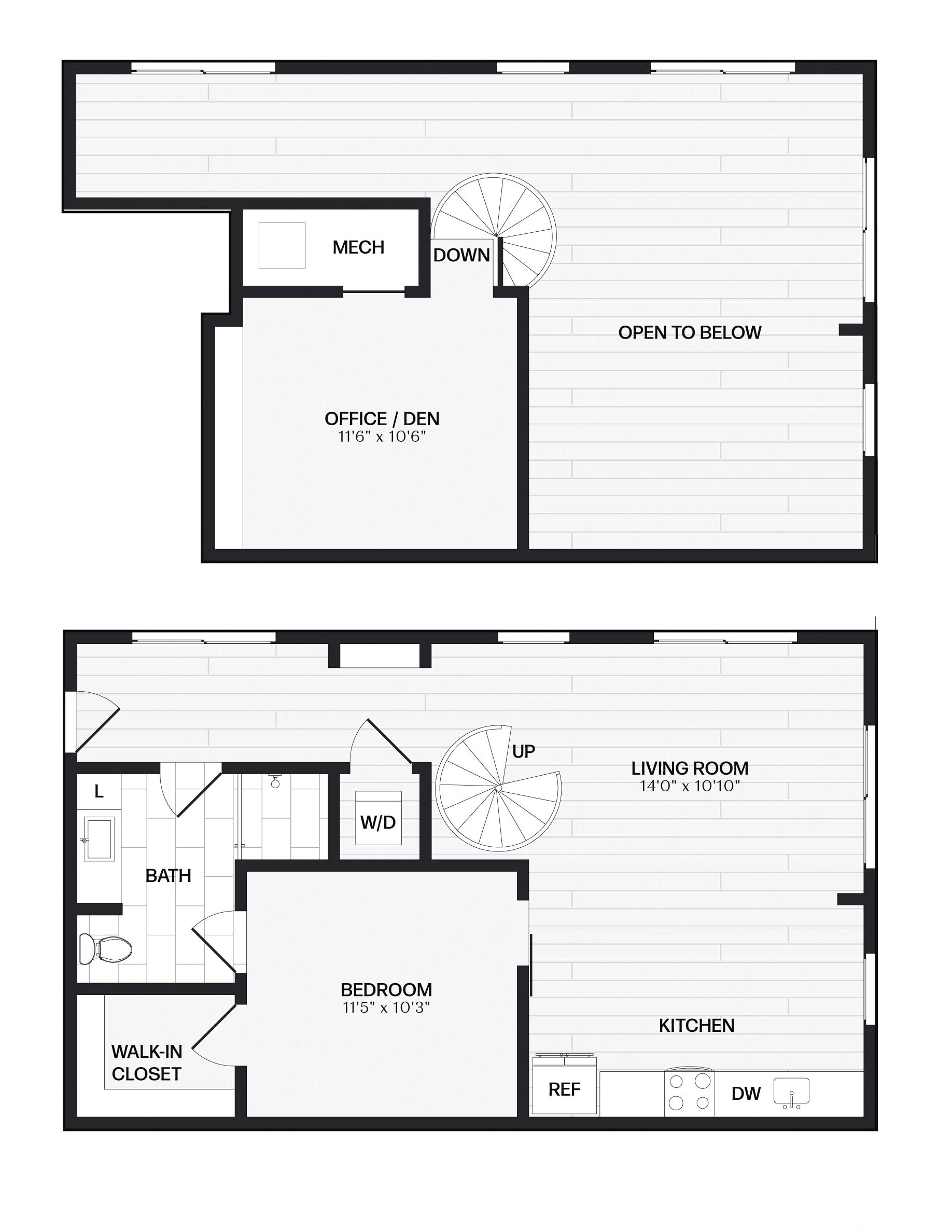Apartment 125 floorplan