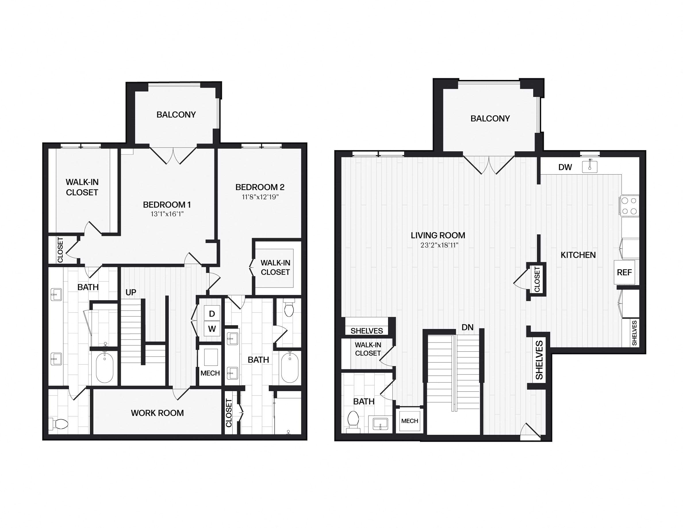Apartment 125 floorplan