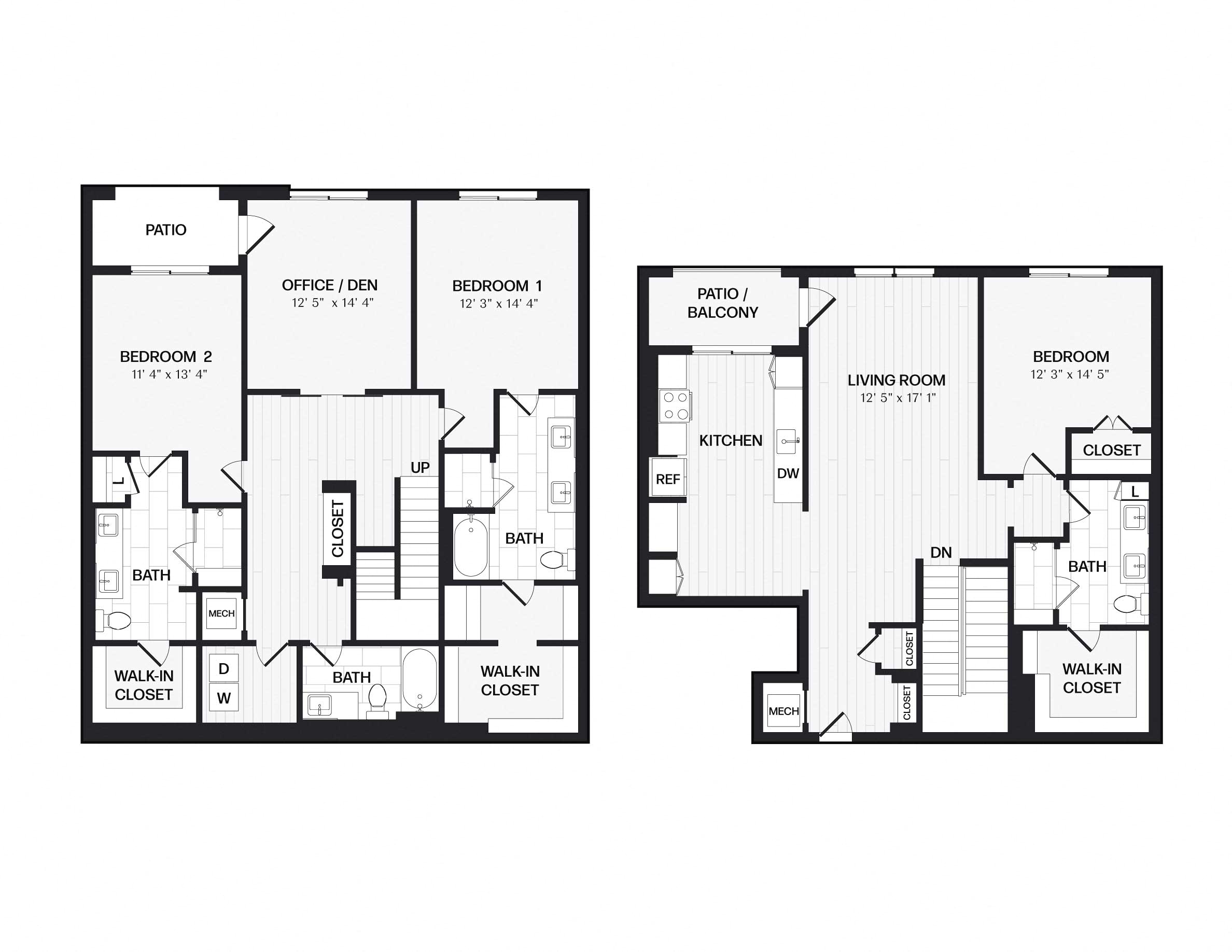 Apartment 125 floorplan