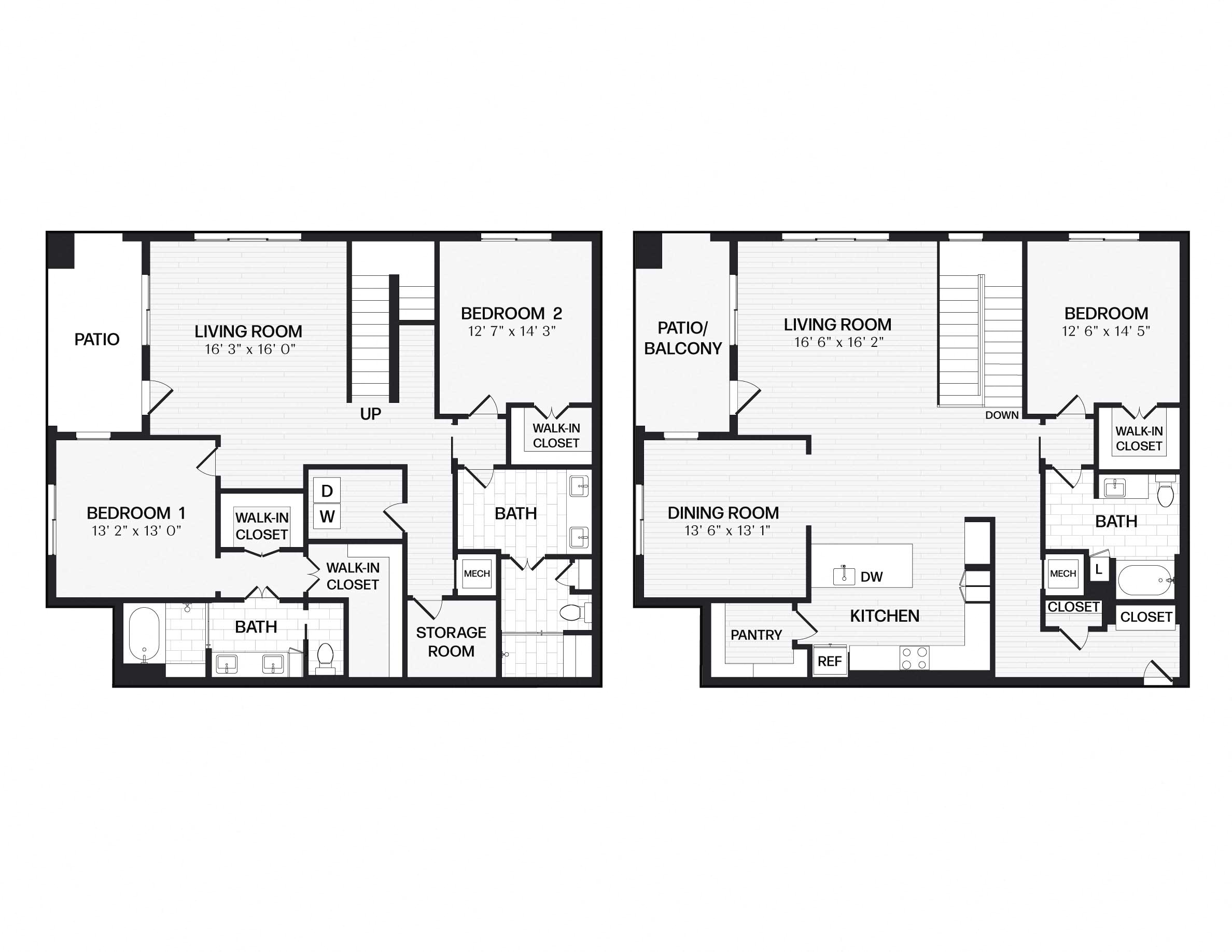 Apartment 125 floorplan