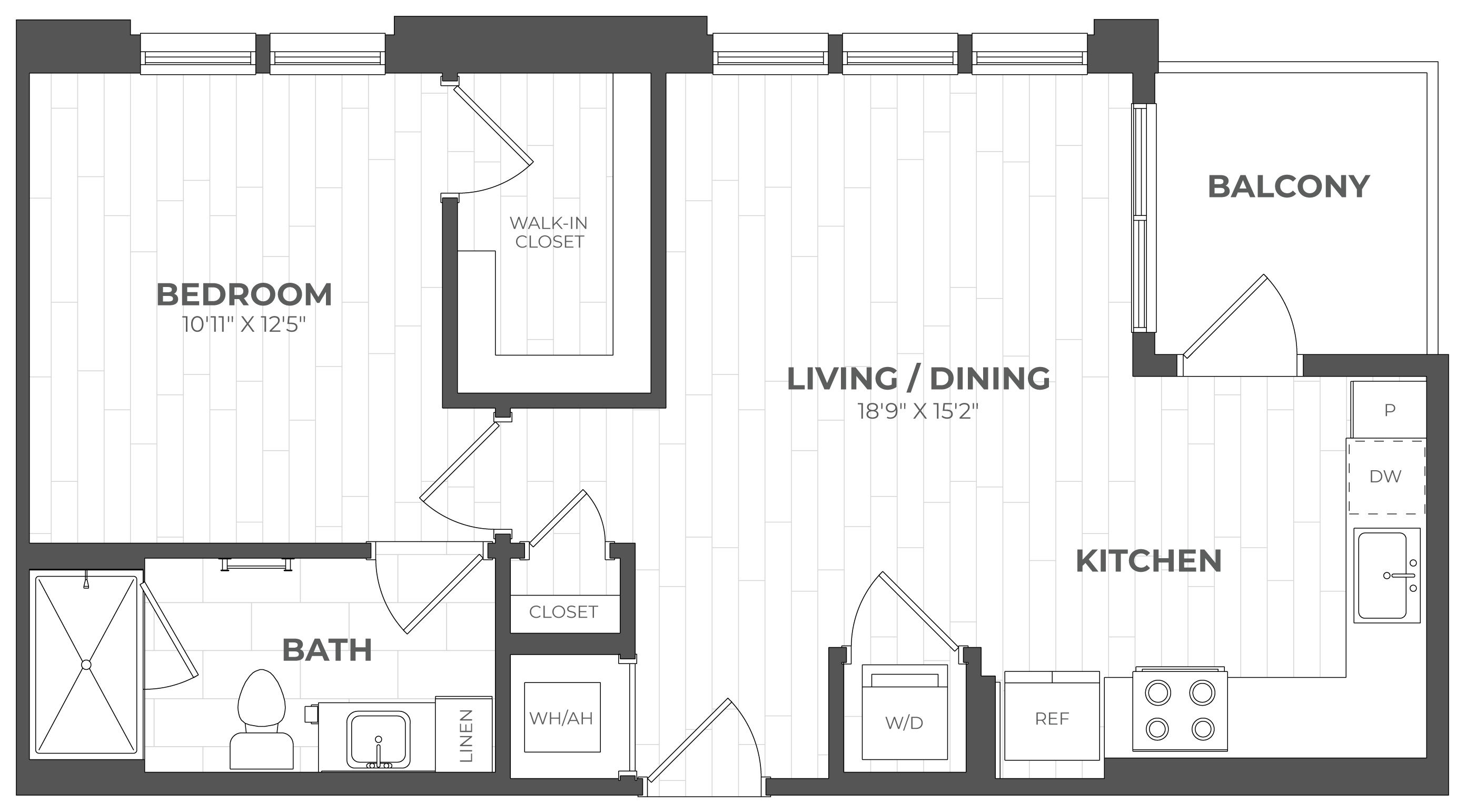 Floor Plan Image of Apartment Apt 452