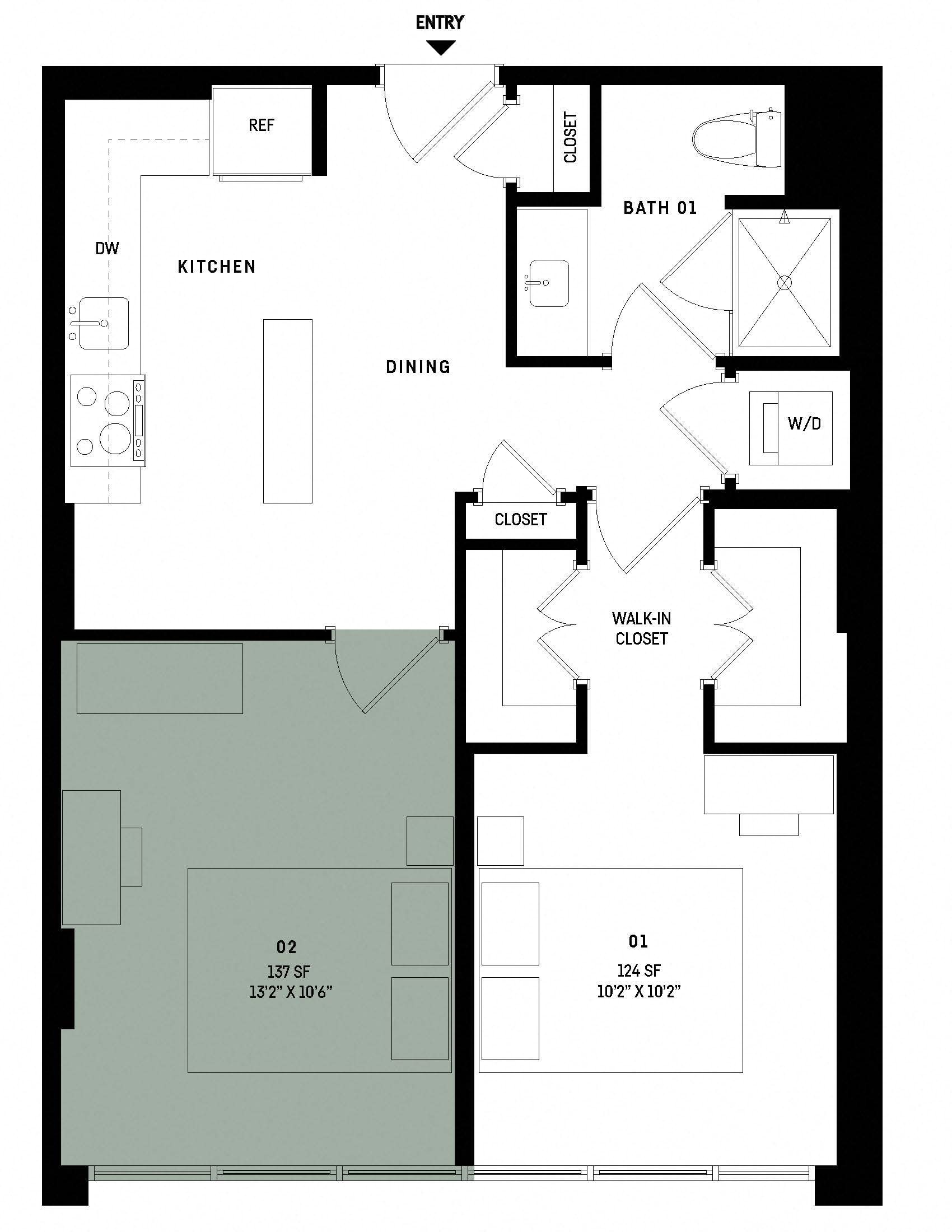 Washington DC Apartment Floorplans | i5 Union Market