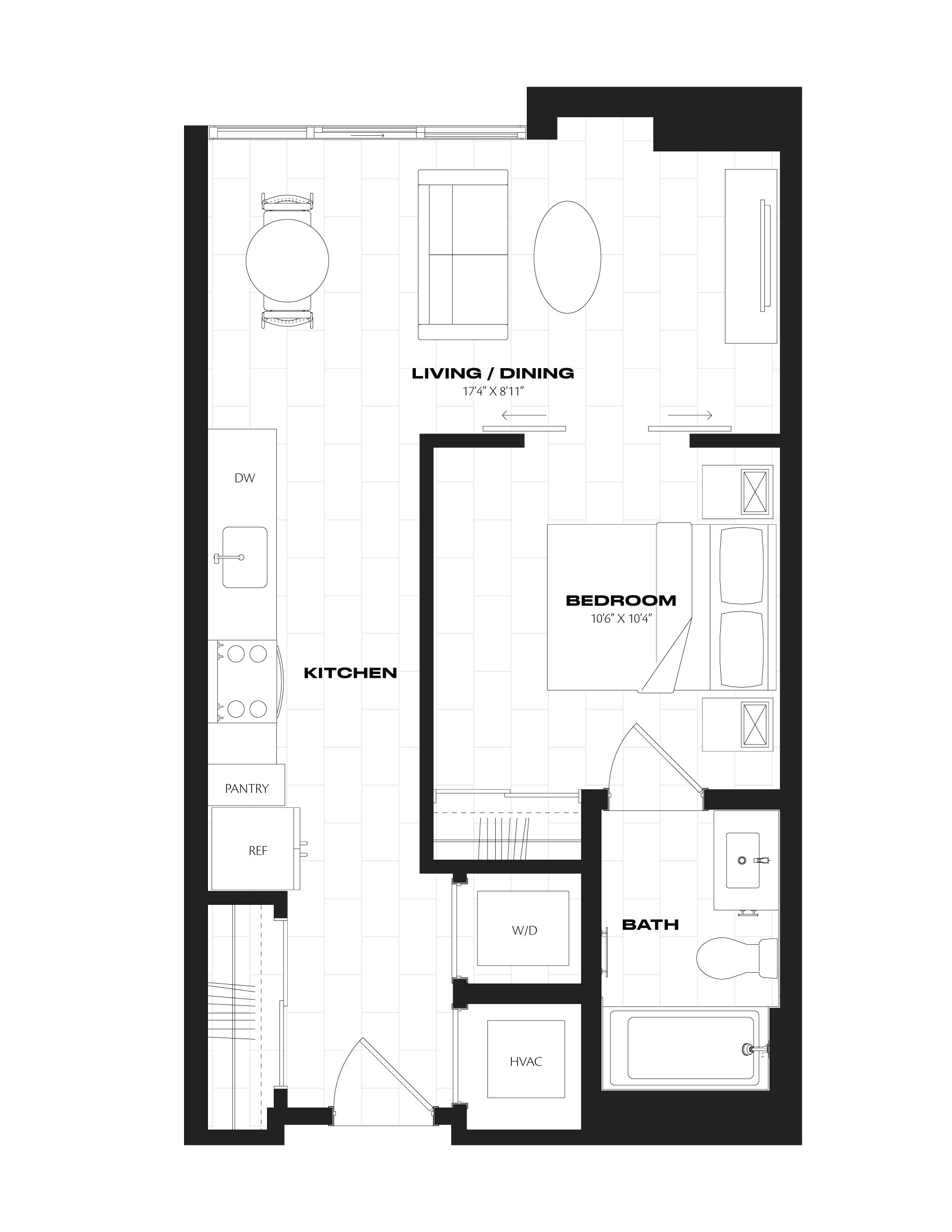 Apartment 0529 floorplan