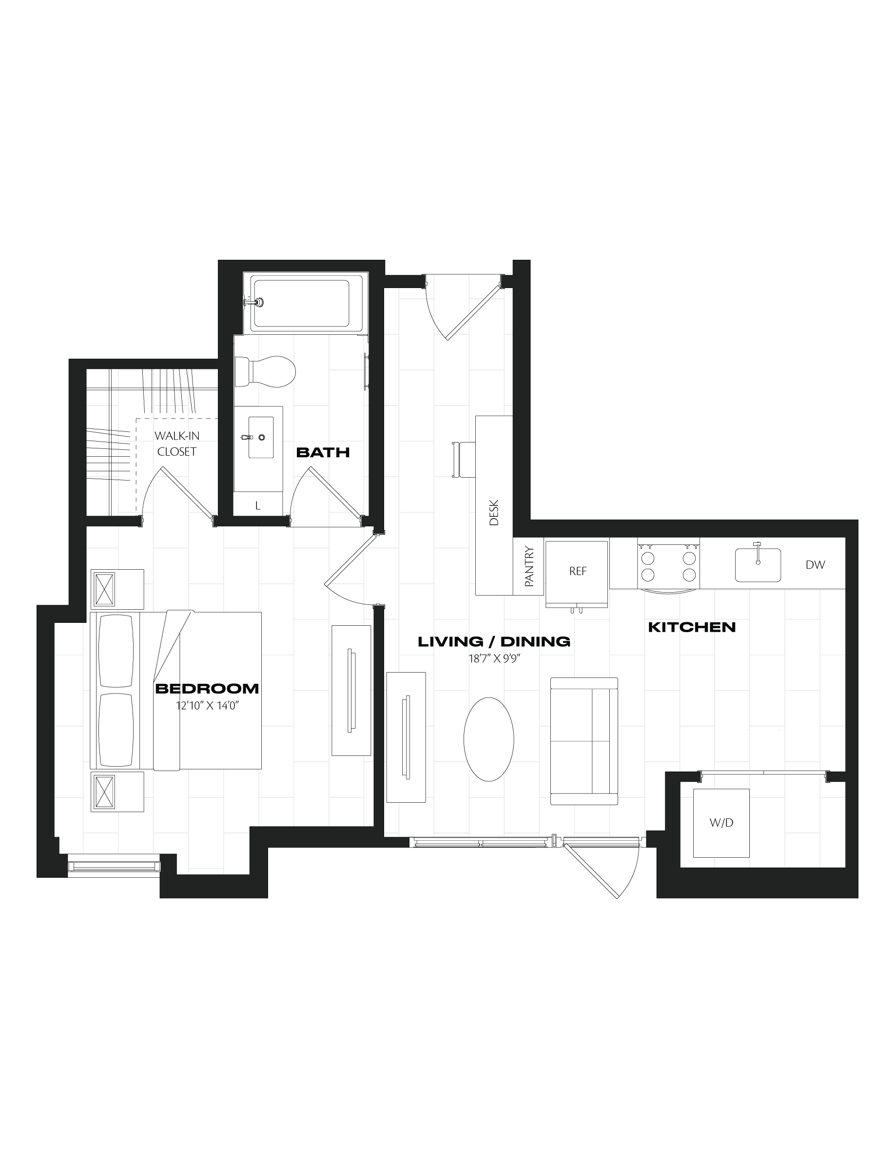 Apartment 1137 floorplan