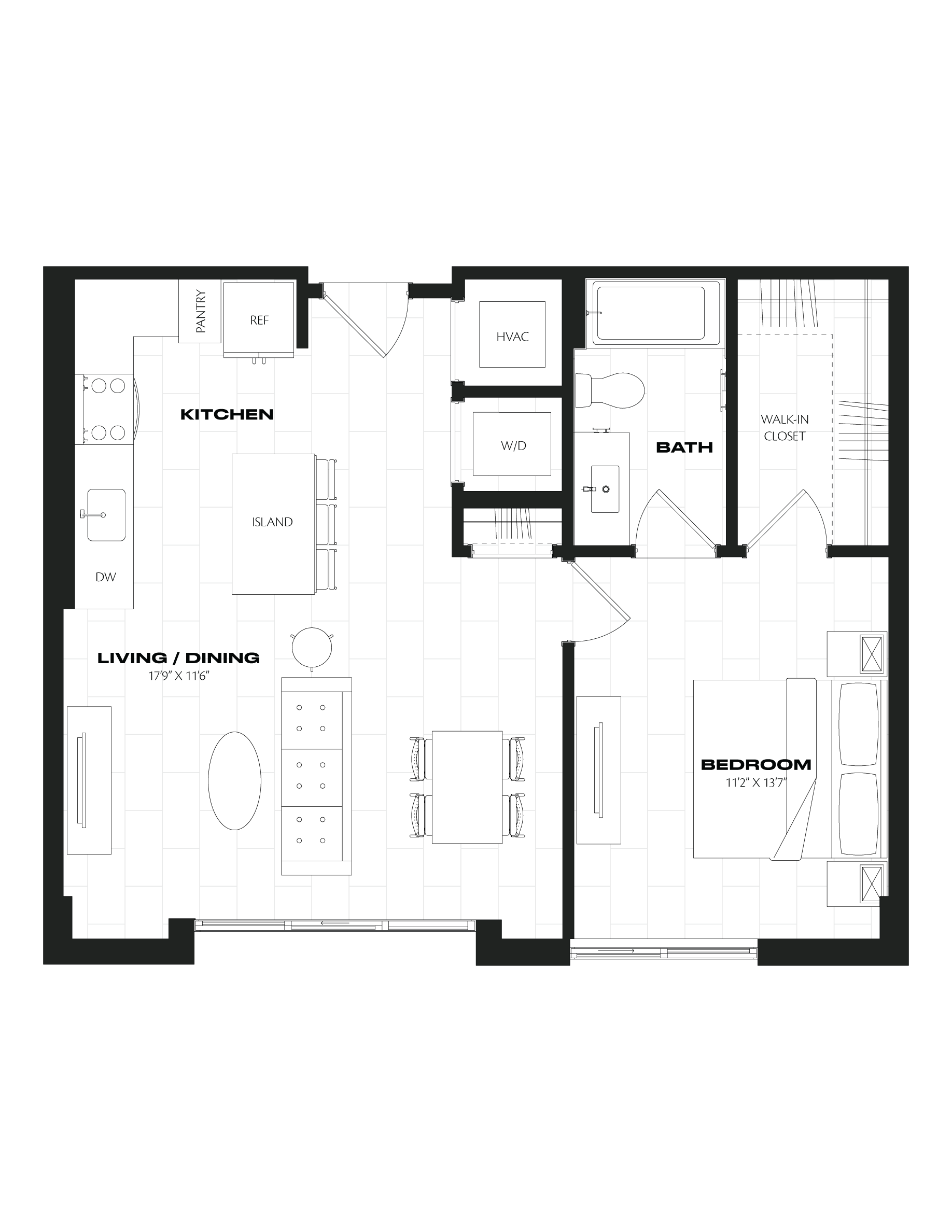 Apartment 1134 floorplan