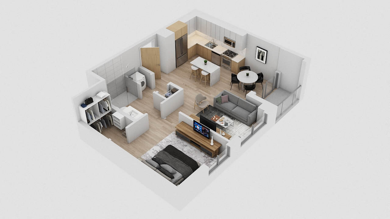Floor plan image of apartment 0209