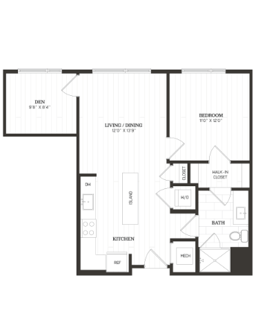 Apartment 447 floorplan