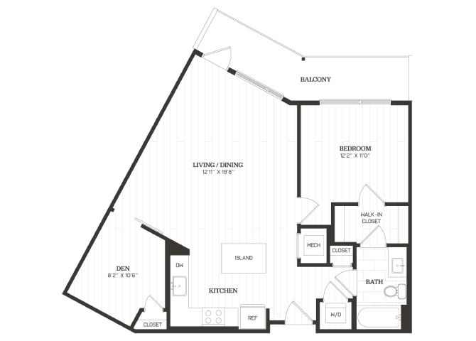 Apartment 320 floorplan