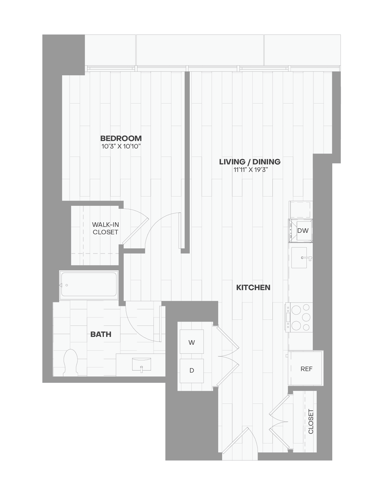 Apartment 0410 floorplan