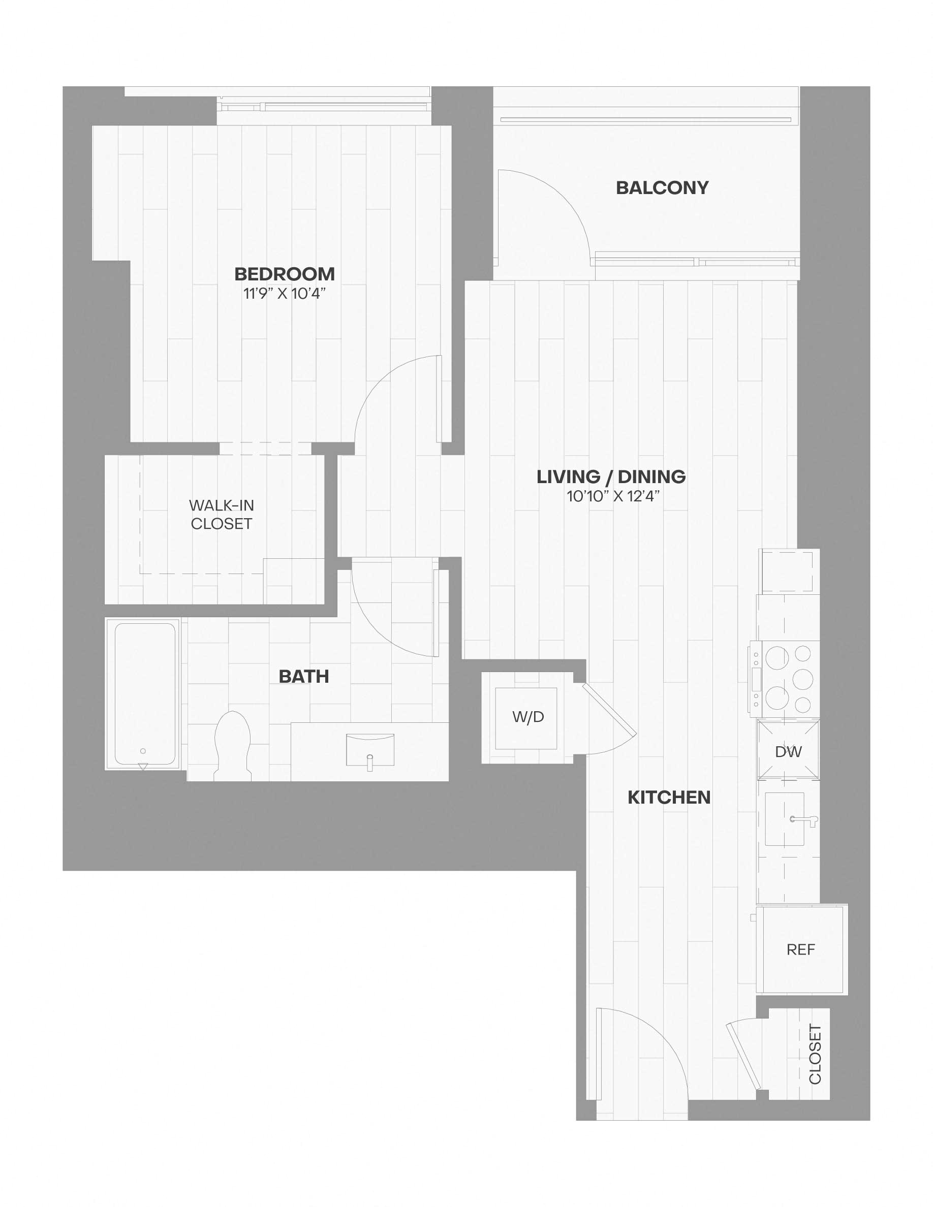 Apartment 1902 floorplan