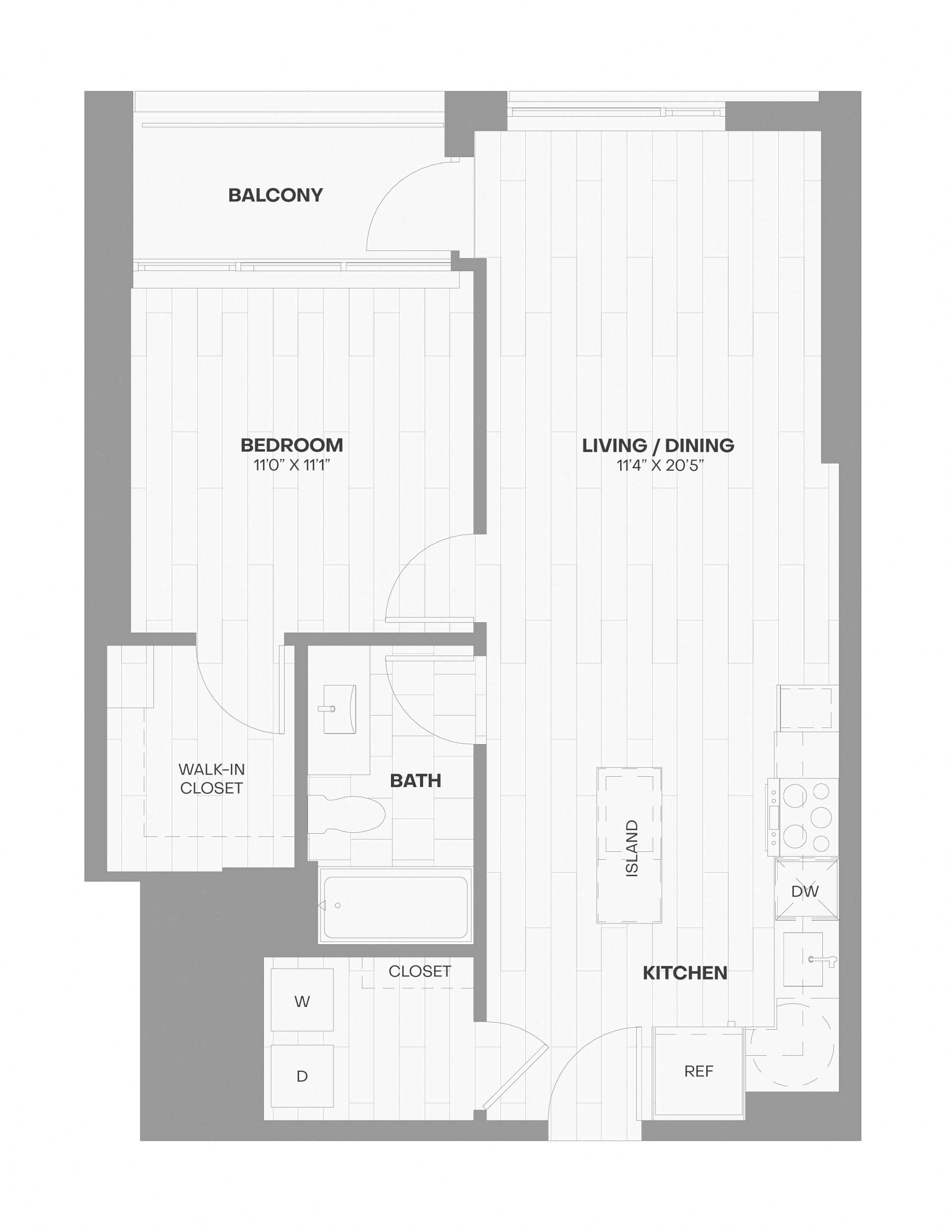 Apartment 0916 floorplan