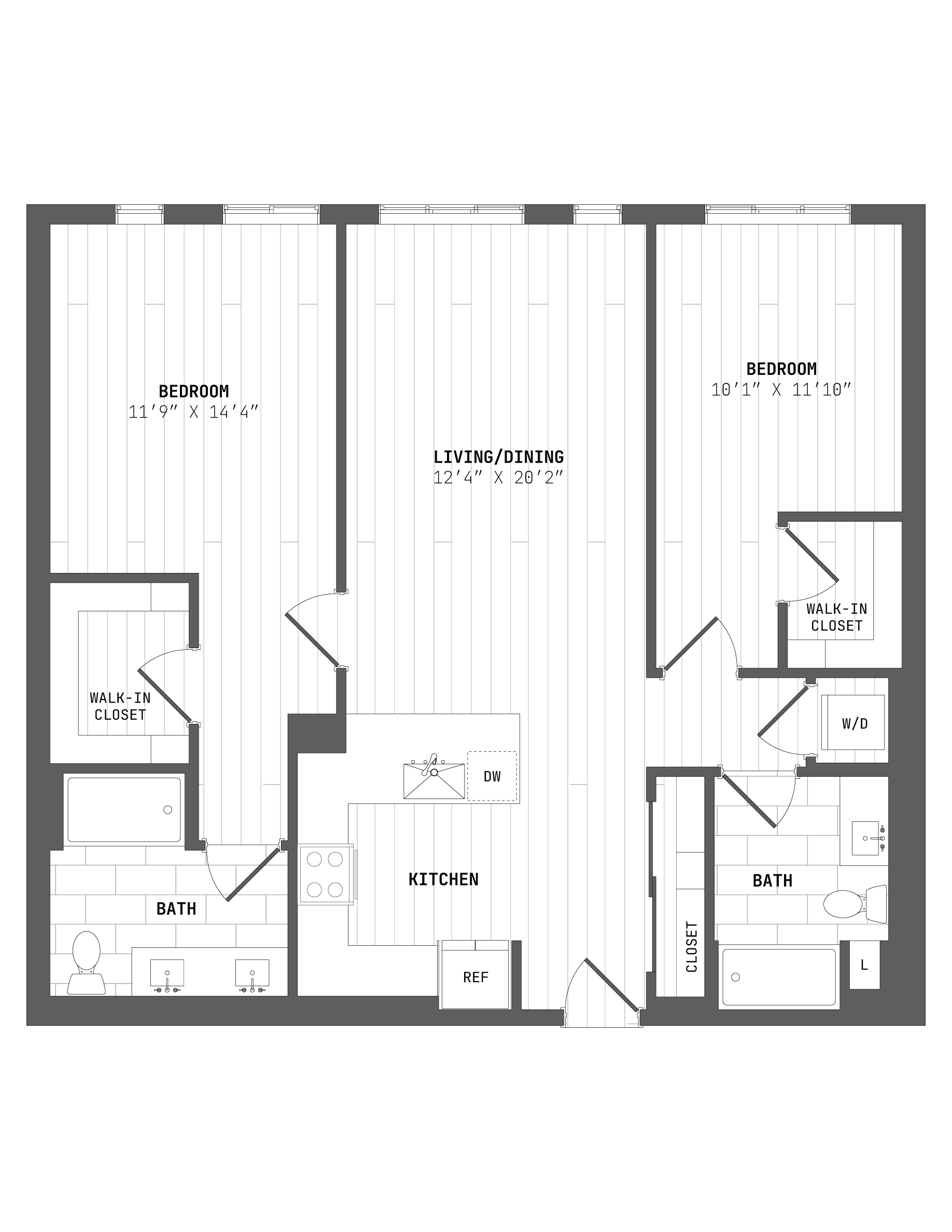 Apartment 276 floorplan