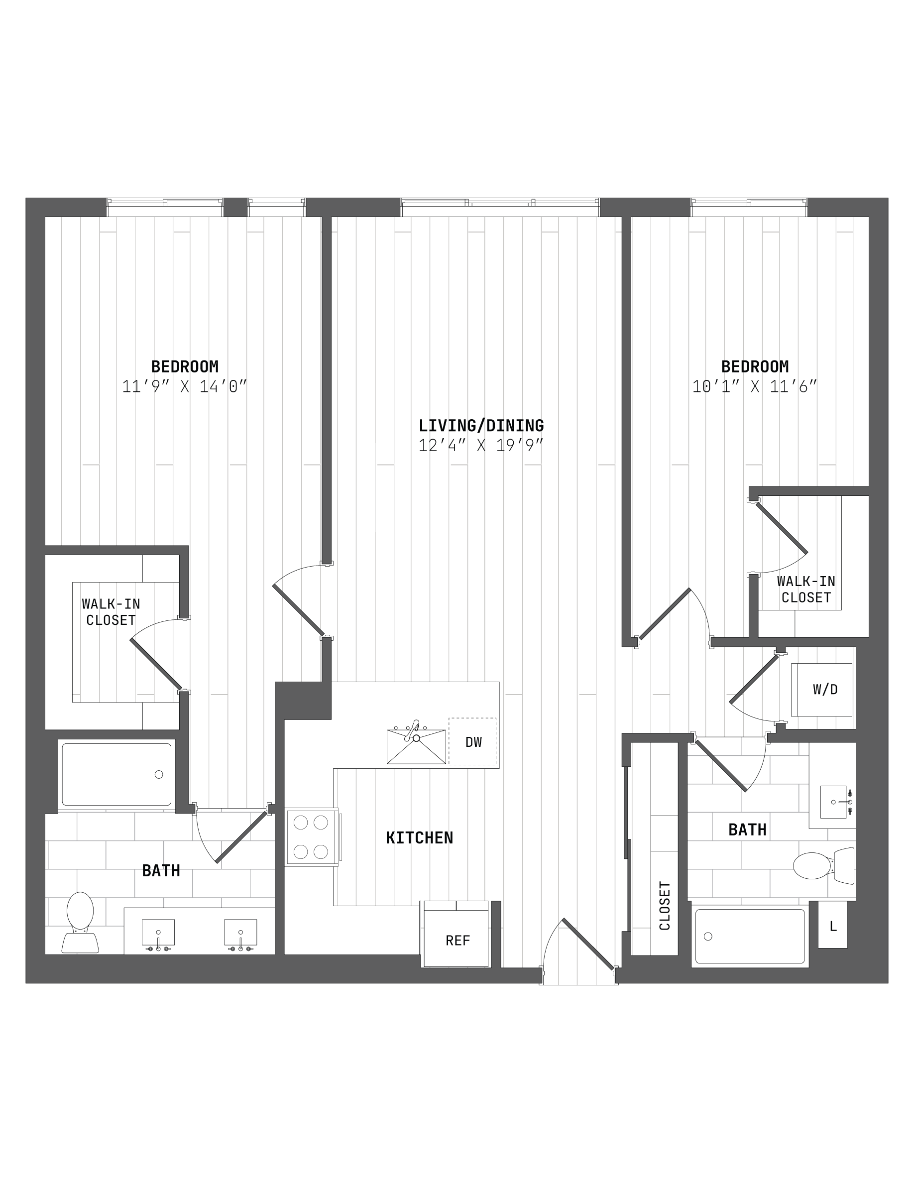 Apartment 168 floorplan