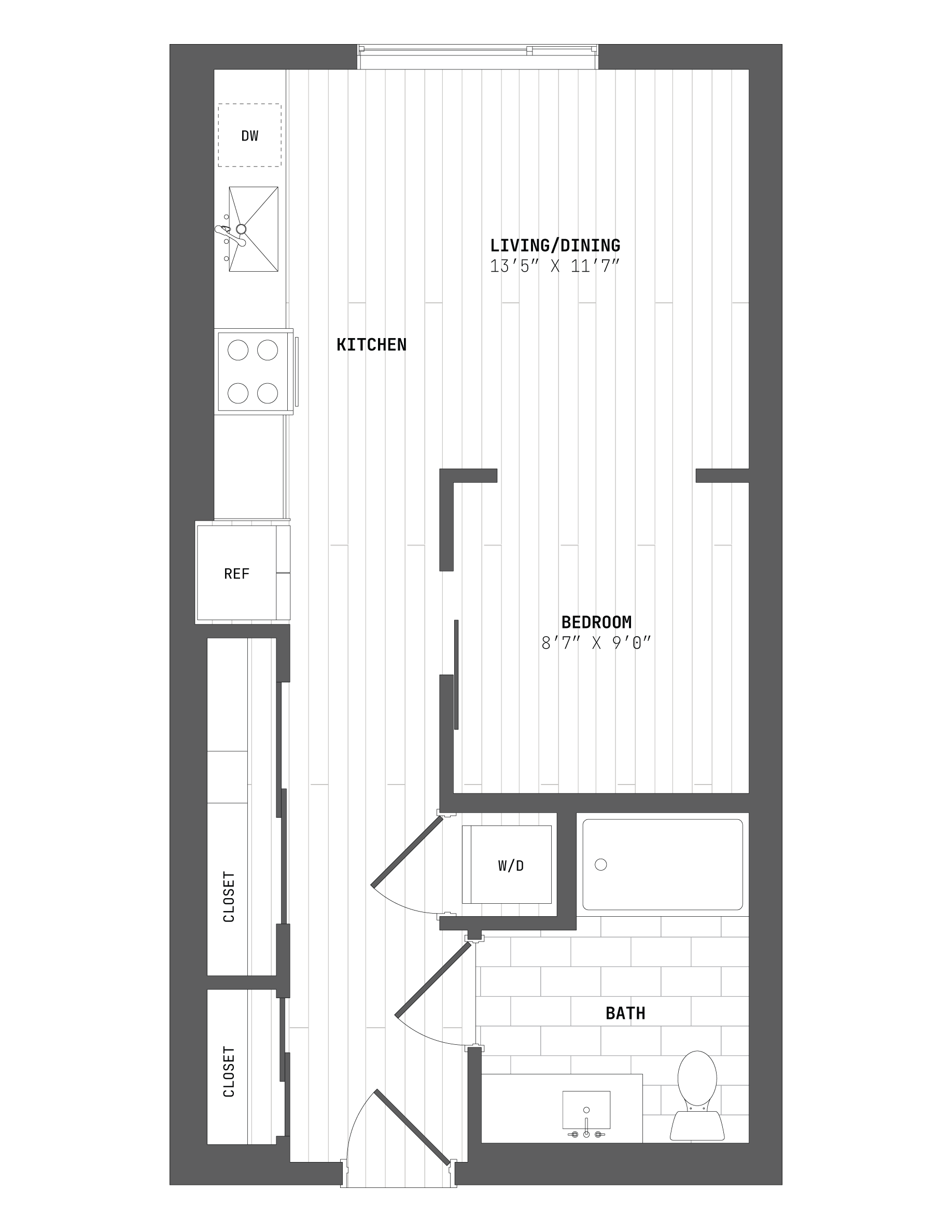 Apartment 470 floorplan
