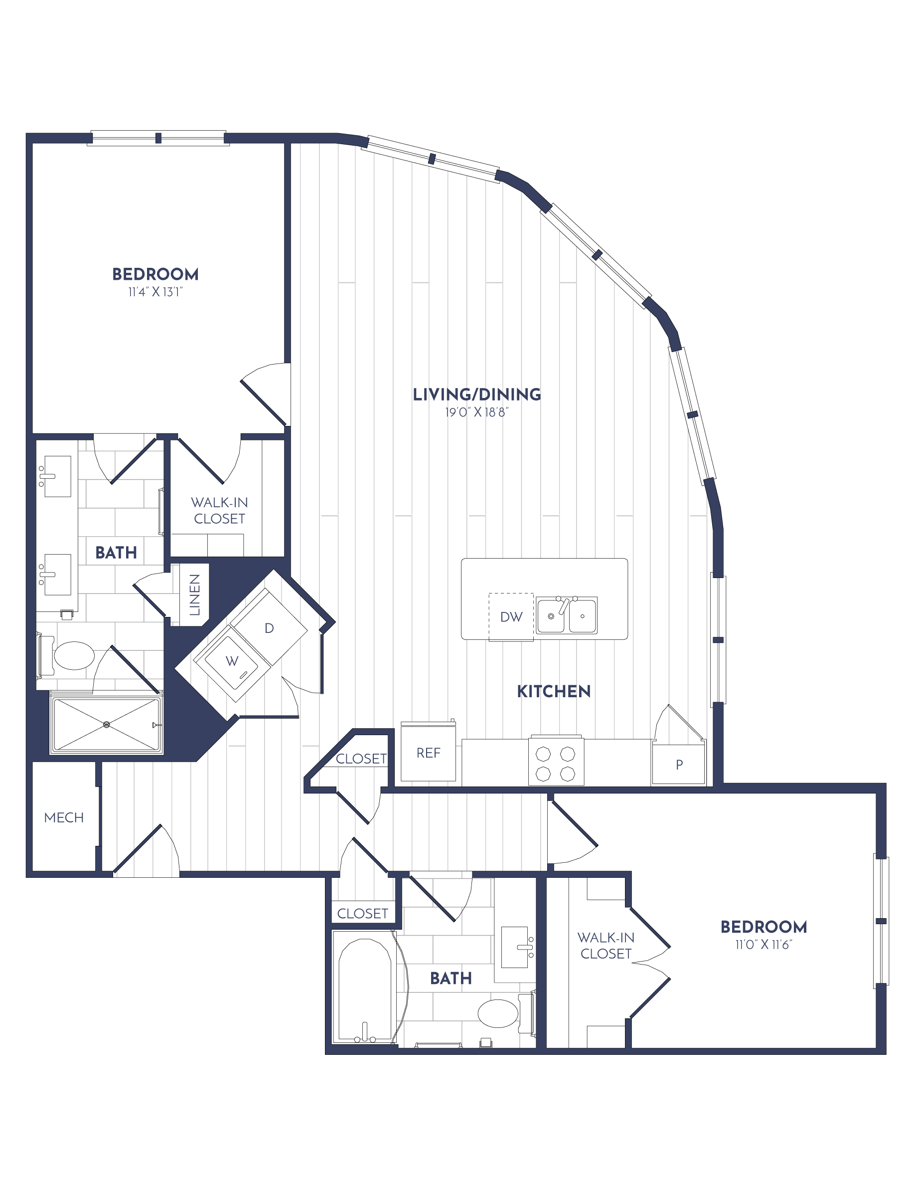 Apartment 339 floorplan