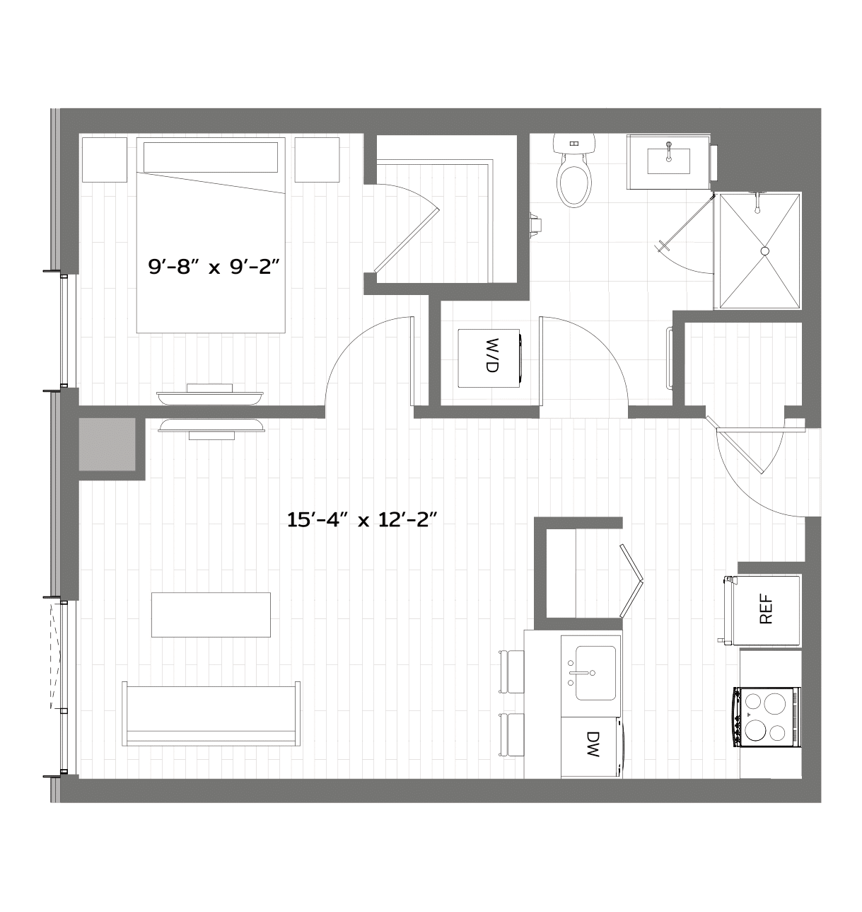 Floor Plan Image of Apartment Apt 0530