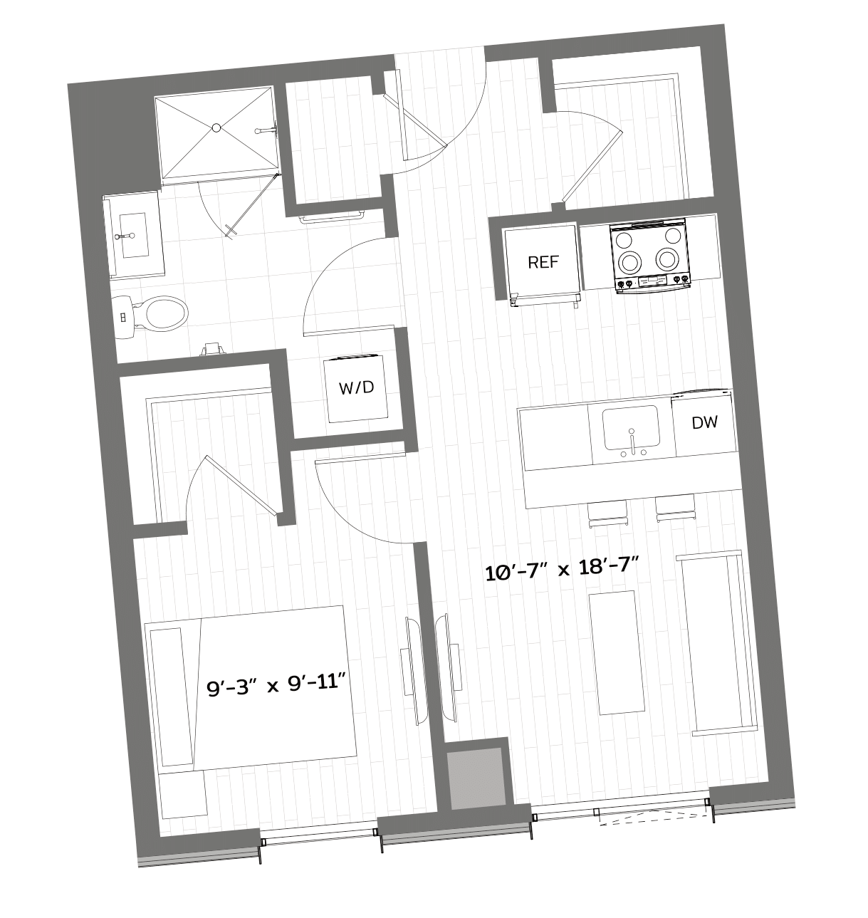 Floor Plan Image of Apartment Apt 0324
