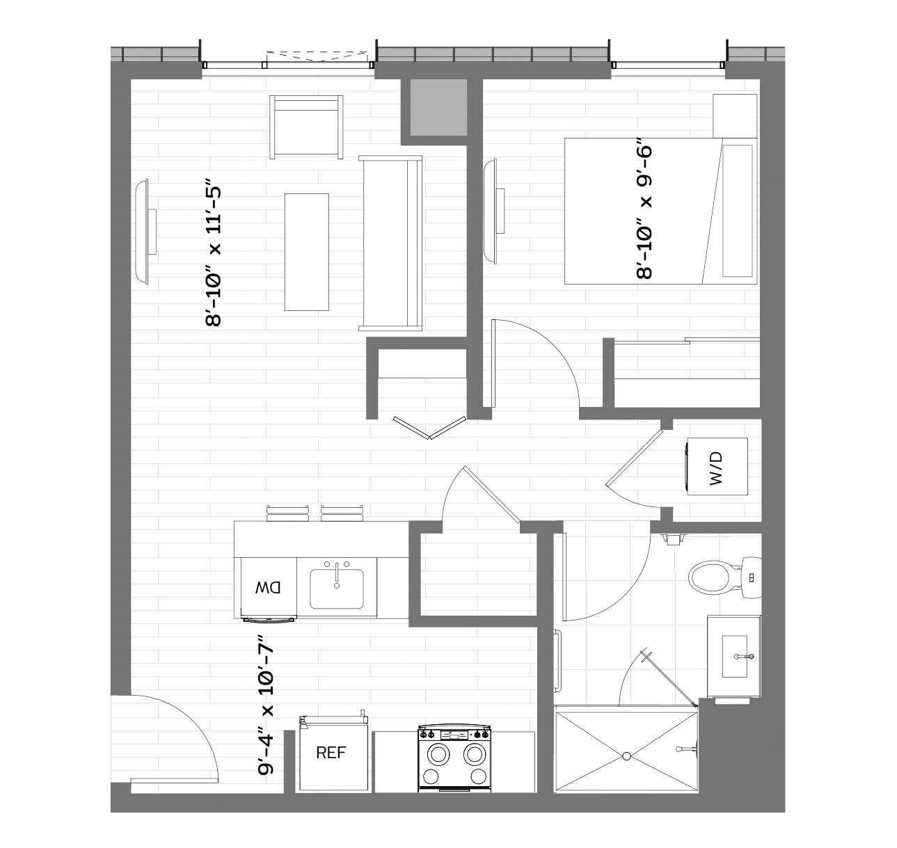 Floor Plan Image of Apartment Apt 0529