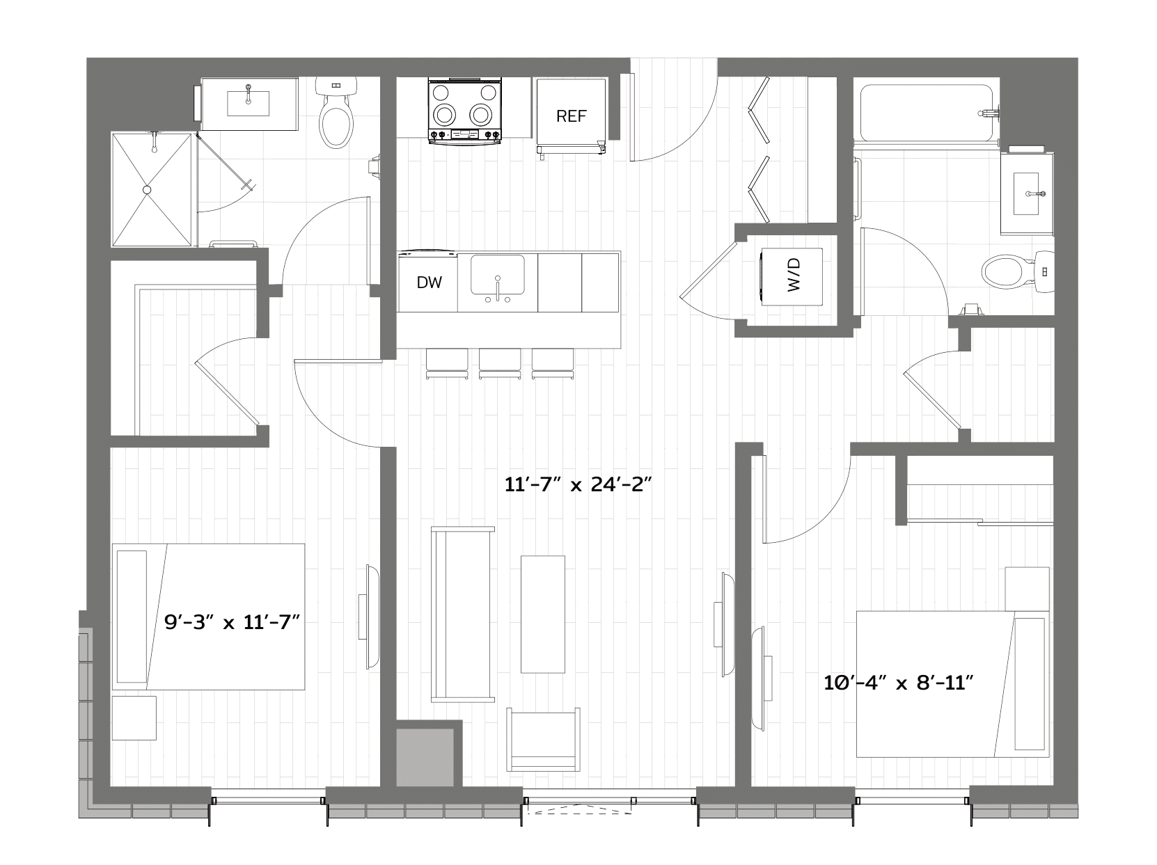 Floor Plan Image of Apartment Apt 0639