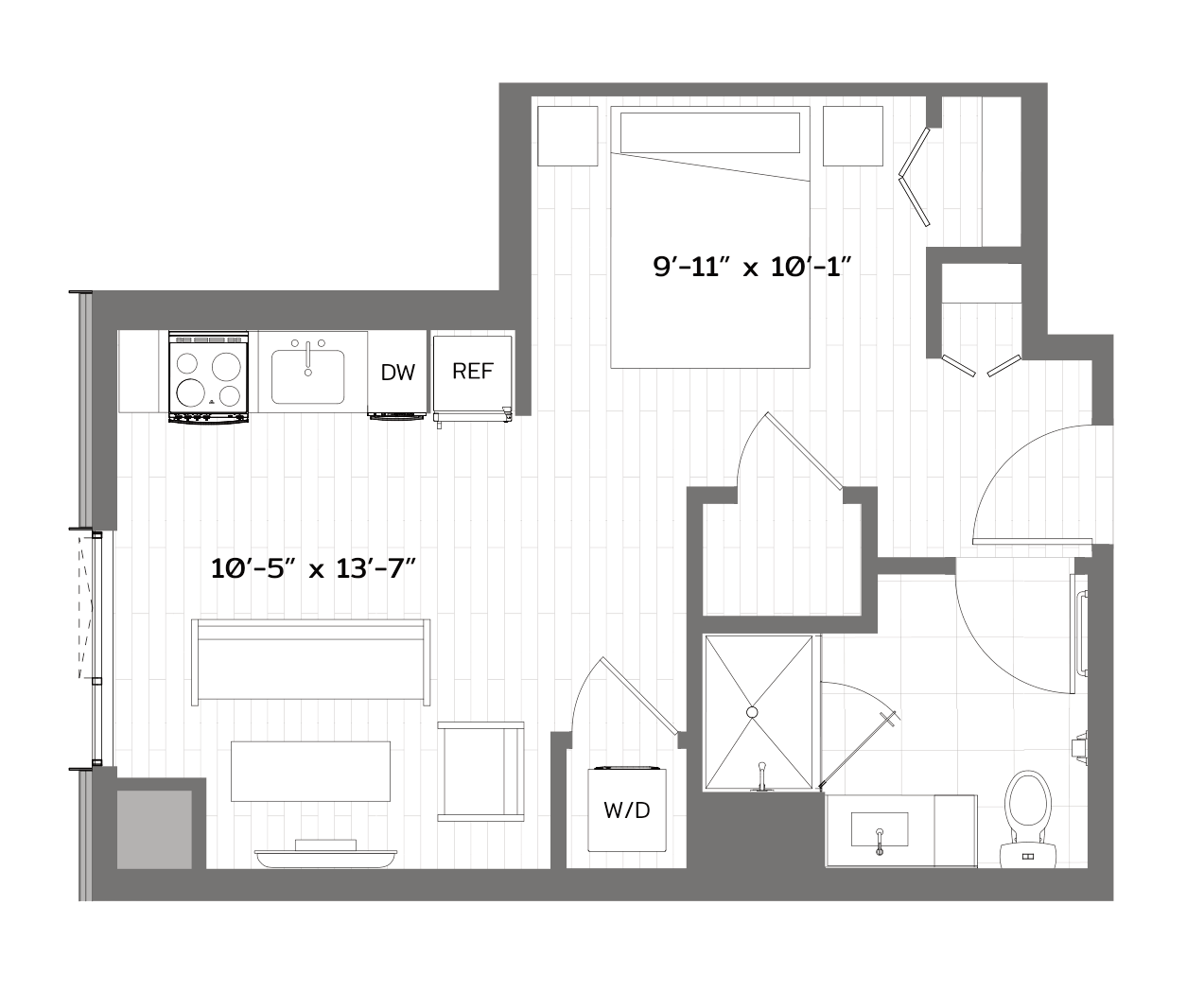 Floor Plan Image of Apartment Apt 0528