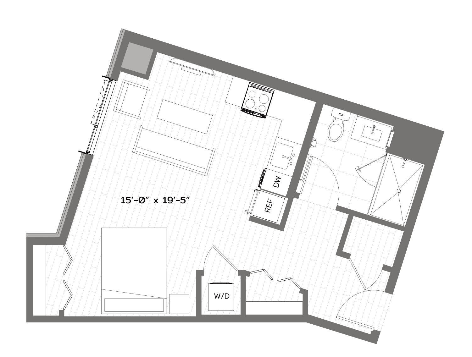 Floor Plan Image of Apartment Apt 0632