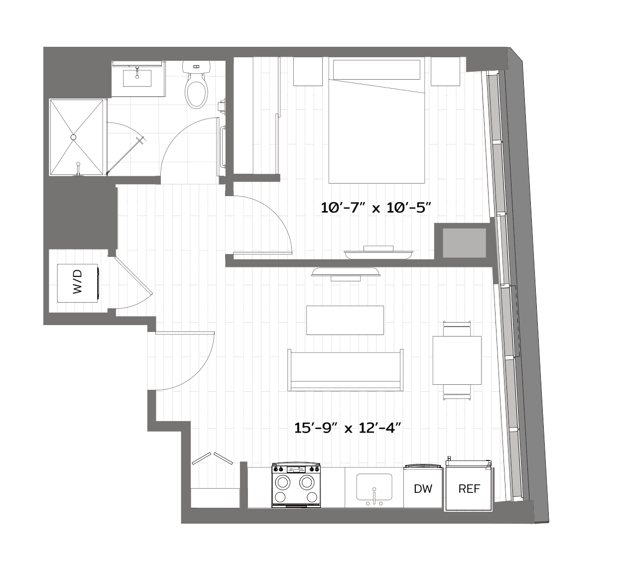 Floor Plan Image of Apartment Apt 1901