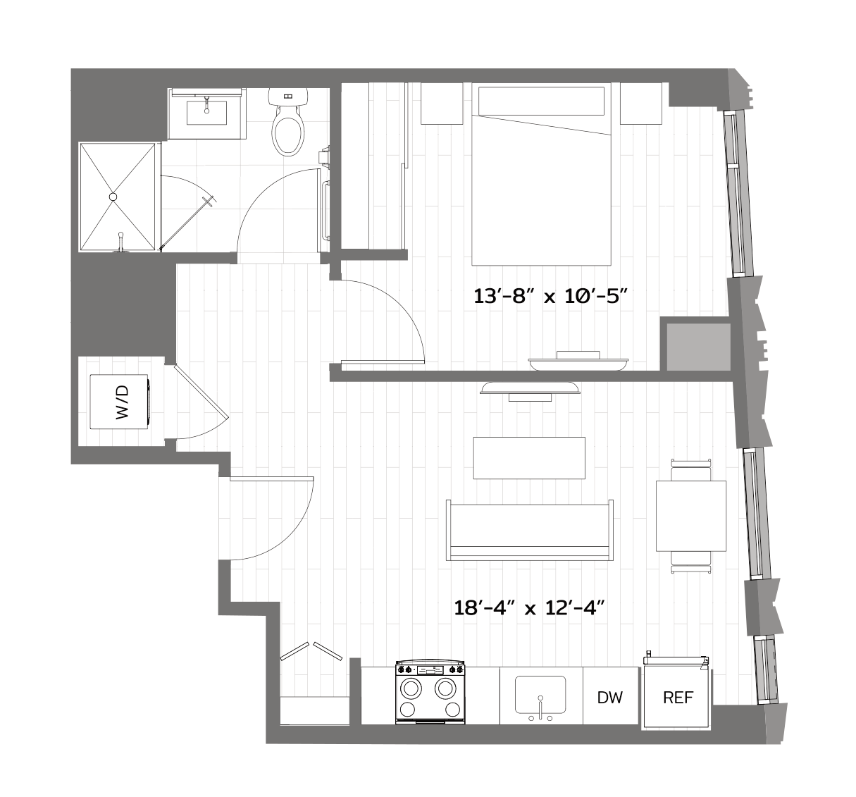 Floor Plan Image of Apartment Apt 0801