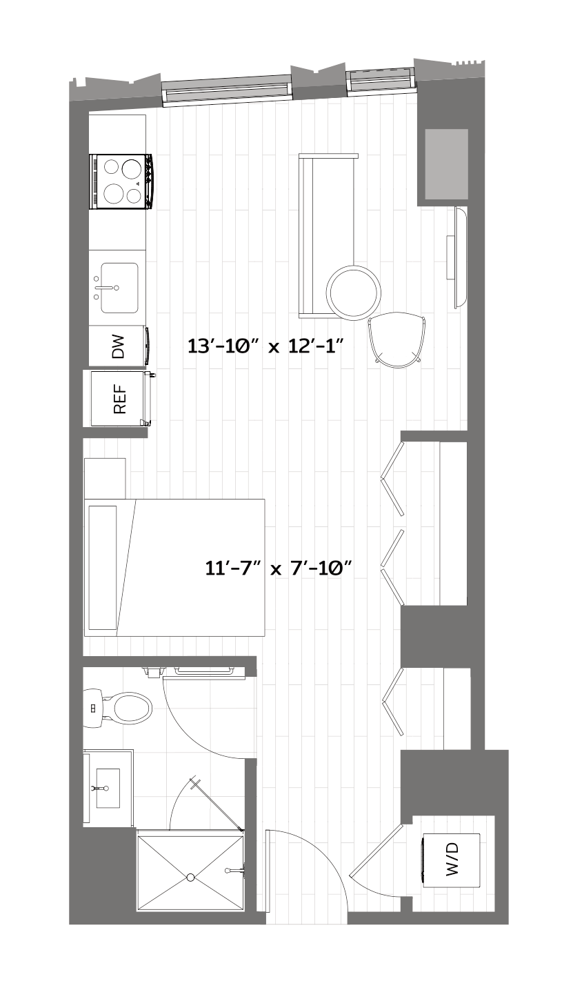 Floor Plan Image of Apartment Apt 2312
