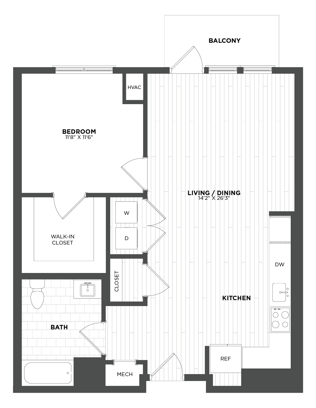 Floorplan image of Apt 441