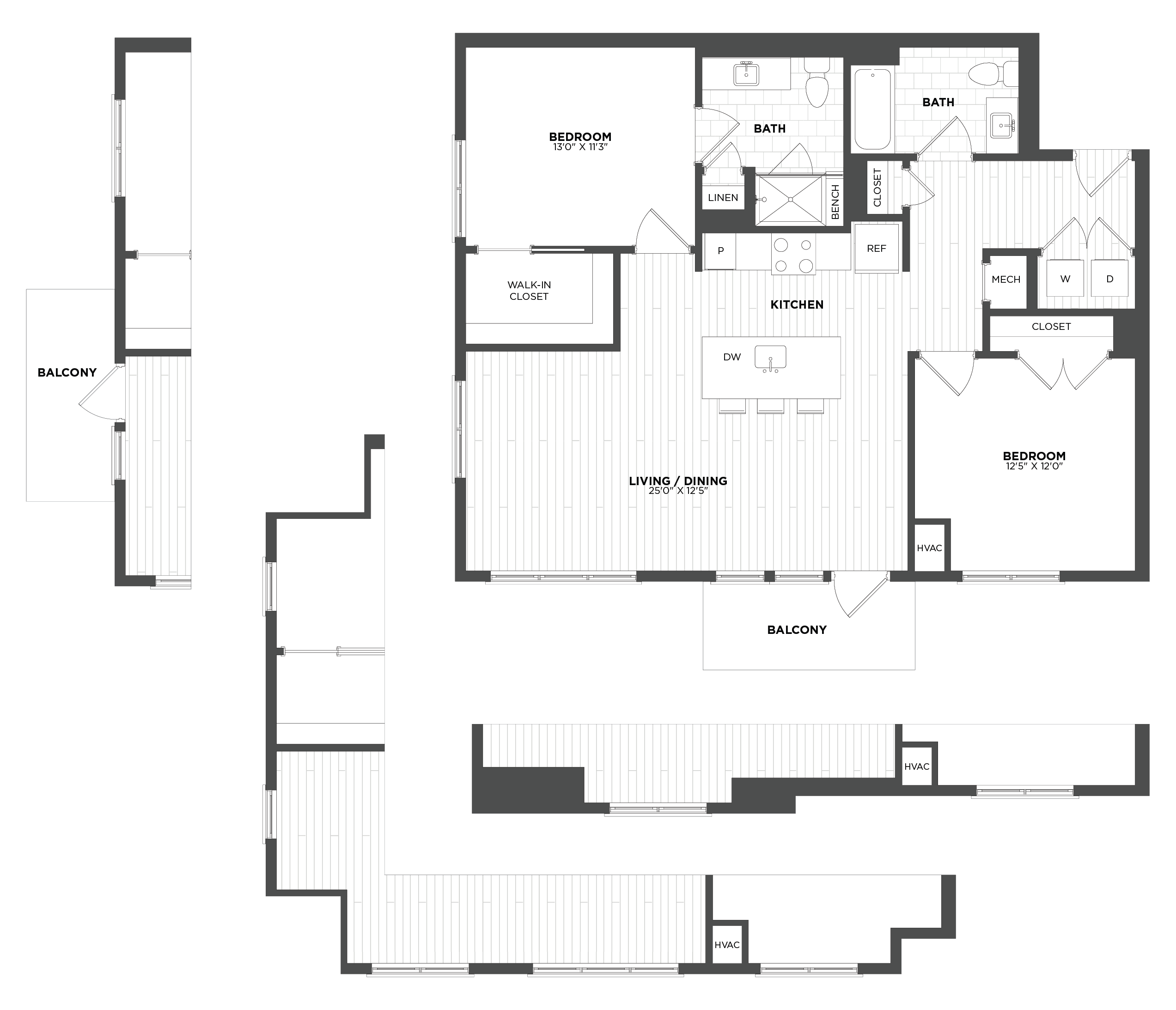 Floorplan image of Apt 401