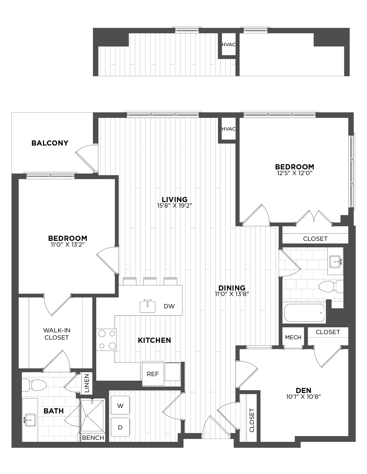 Floorplan image of Apt 420