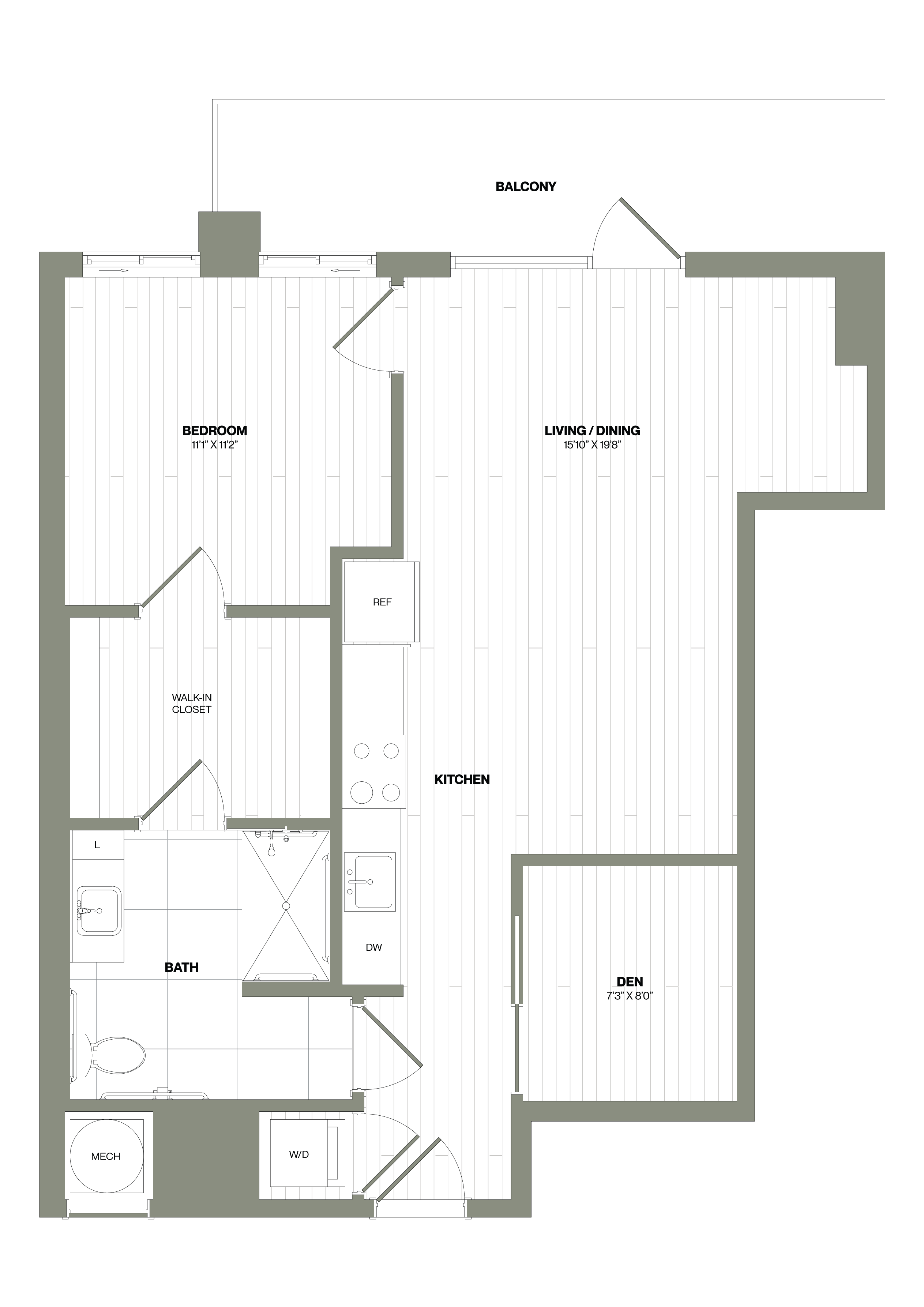 Floor Plan Image of Apartment Apt 0601