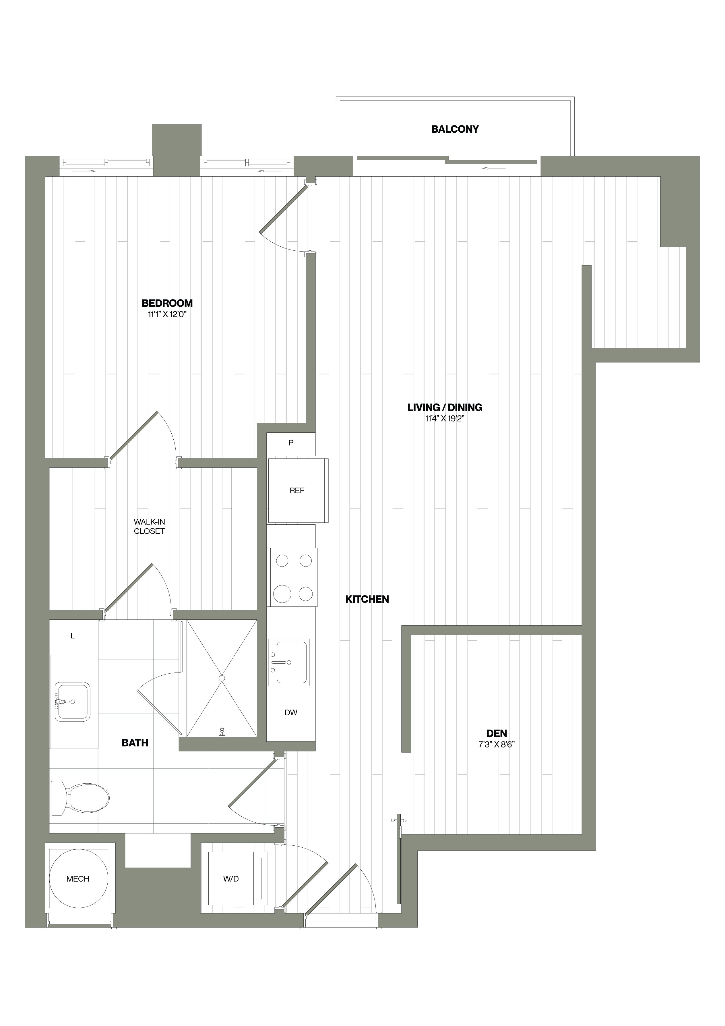 Floor Plan Image of Apartment Apt 0701