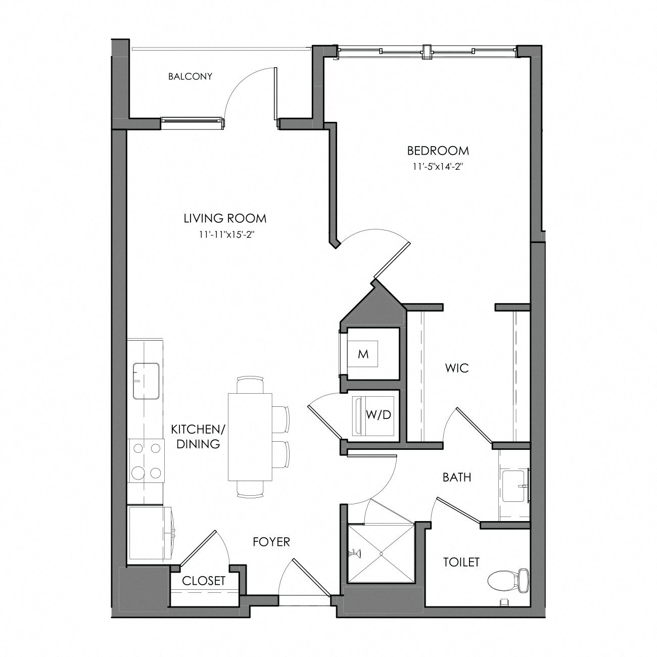 Apartment 3065 floorplan