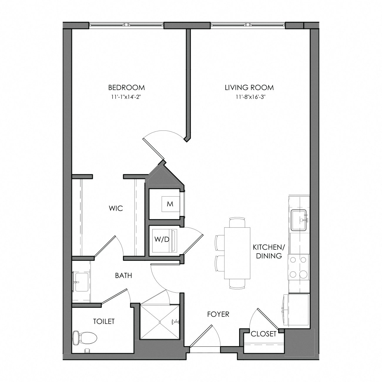 Apartment 3093 floorplan