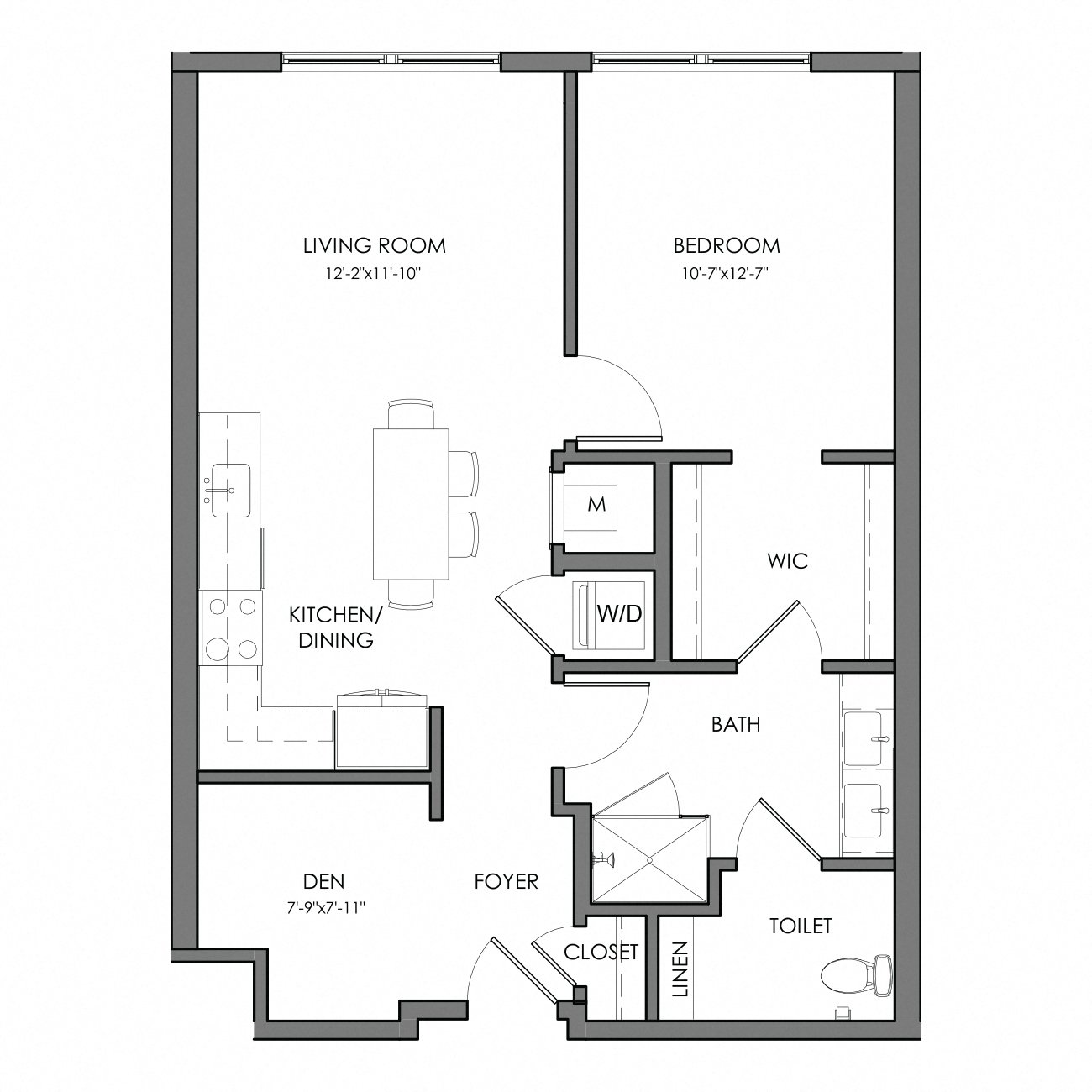 Apartment 3073 floorplan