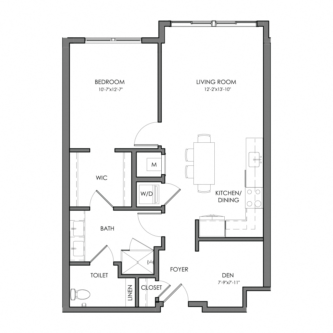 Apartment 2039 floorplan